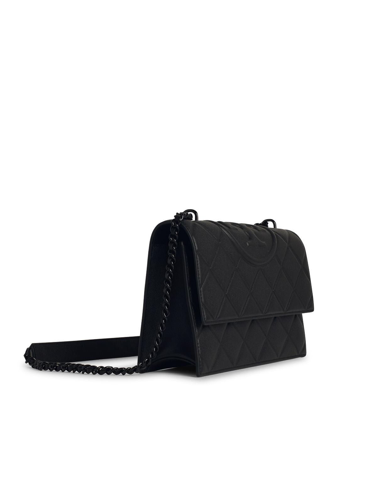 Flaming Black Leather Crossbody Bag 169791001 (TORY BURCH / ハンドバッグ・ショルダーバッグ ) | TORY BURCH (トリーバーチ)(1)