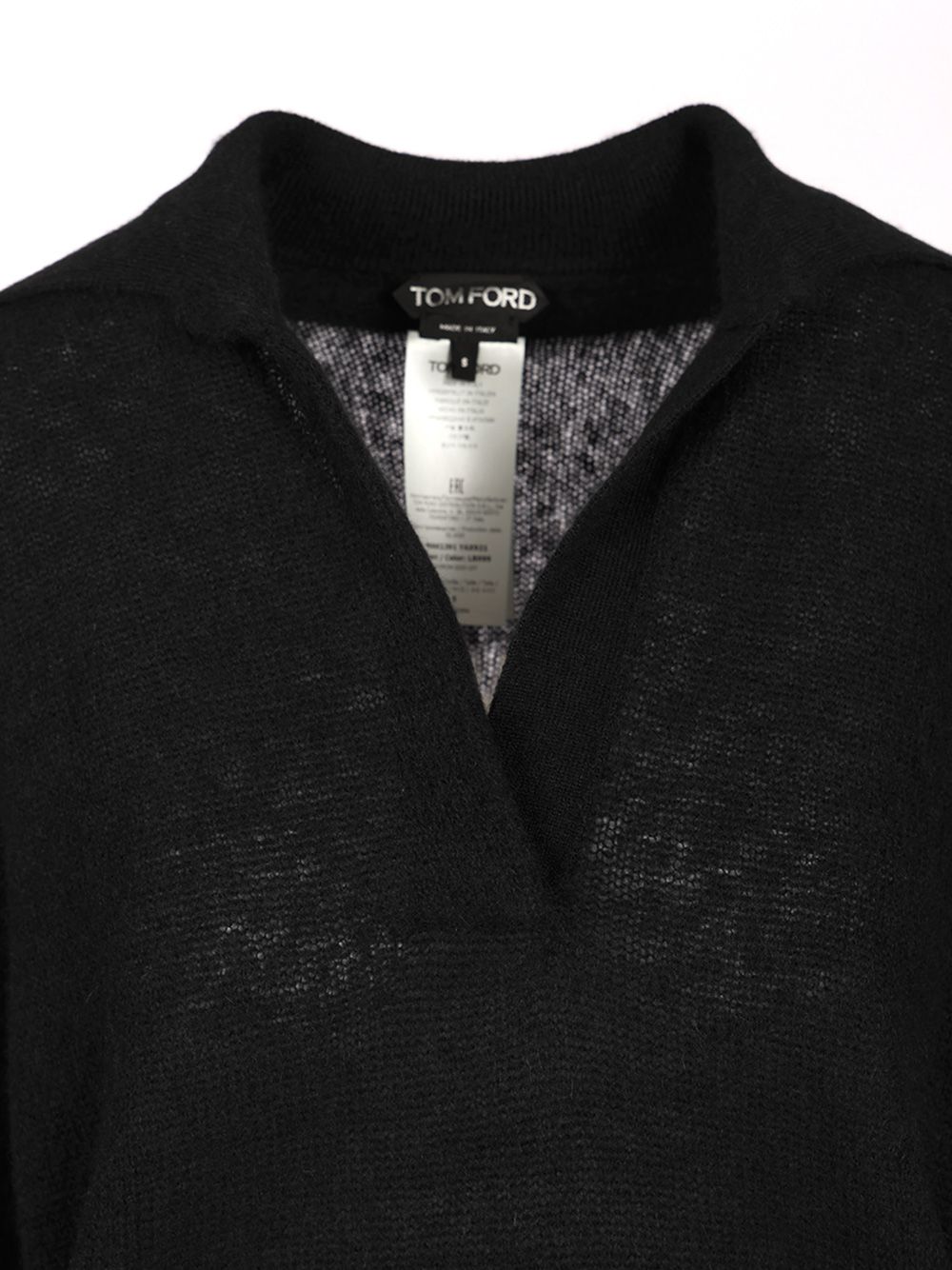 Cashmere and silk polo shirt MAK1391YAX921LB999 (TOM FORD / ニット・セーター・カーディガン ) | TOM FORD (トムフォード)(3)