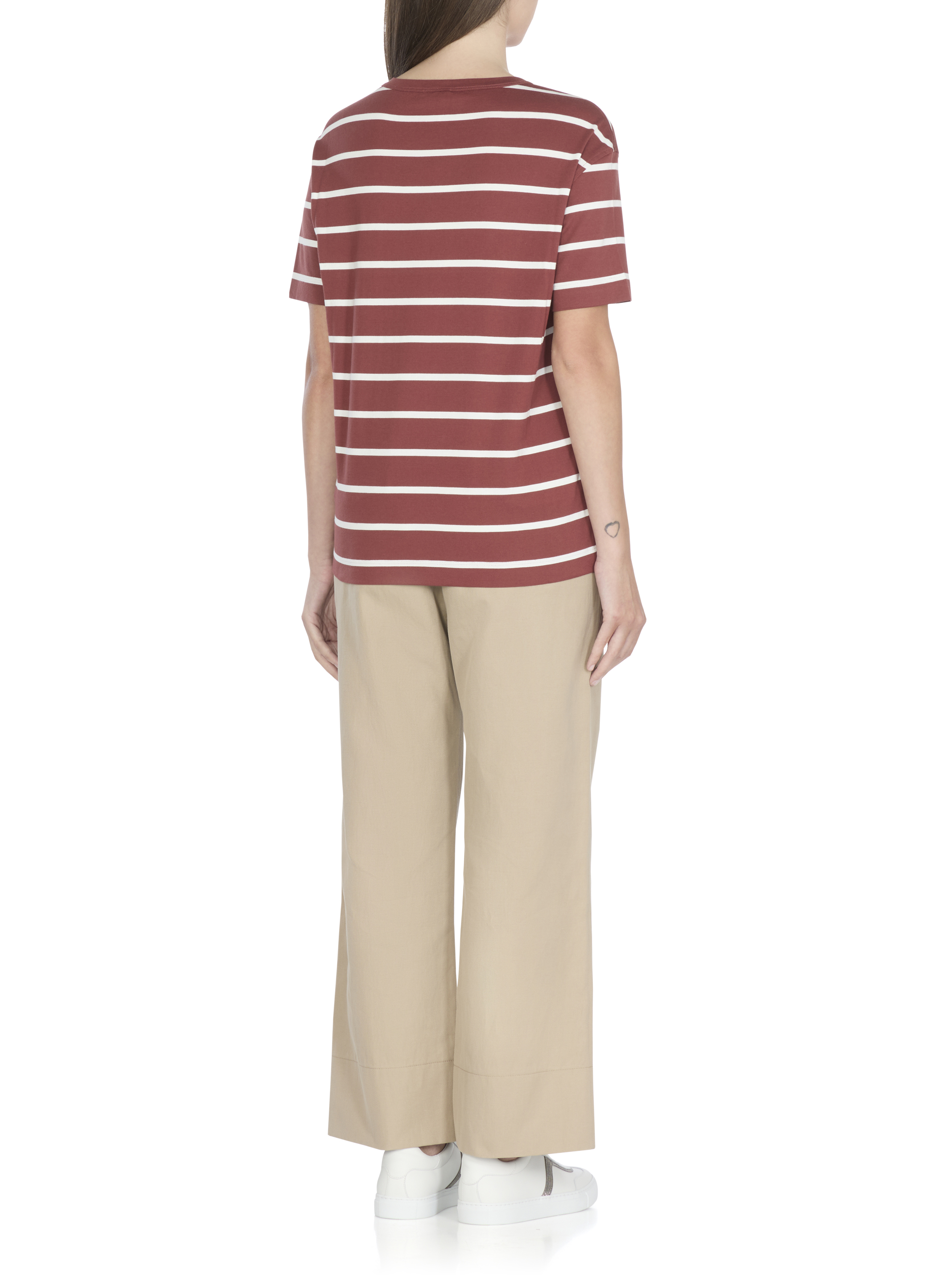 Brunello Cucinelli ML908HD400C7052 関税送料込 Brunello Cucinelli T-shirts and Polos Red ML908HD400C7052（T