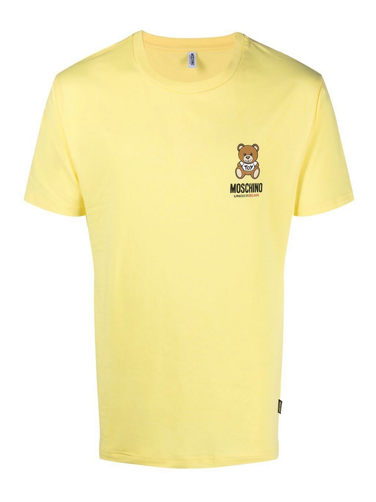 Logo-print cotton T-shirt 078444100021 (MOSCHINO / Tシャツ・カットソー ) | MOSCHINO (モスキーノ)