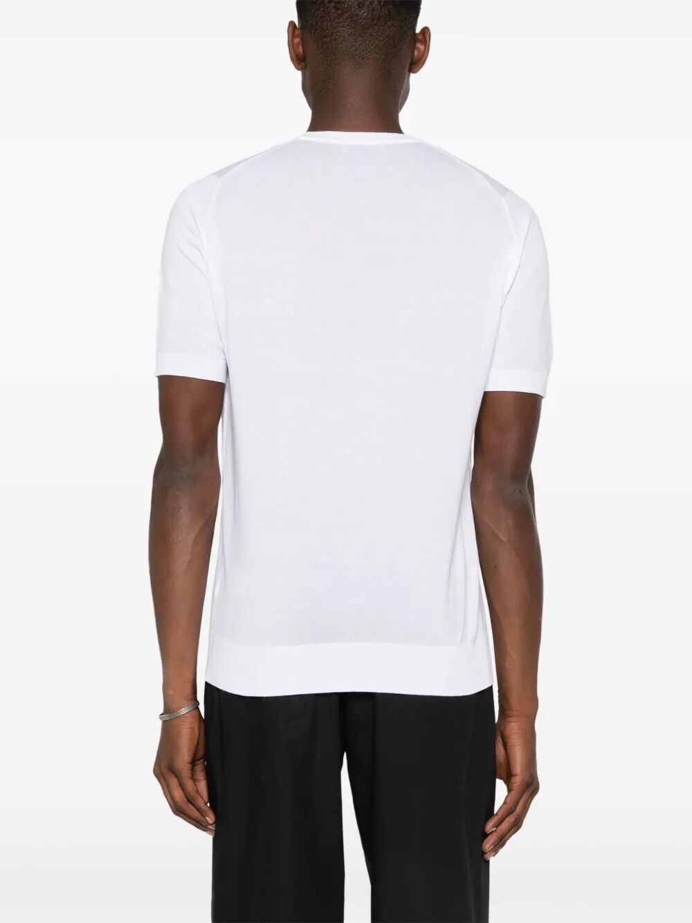 KEMPTON FINE KNIT COTTON T-SHIRT KEMPTONWHITE (JOHN SMEDLEY / Tシャツ・カットソー ) | JOHN SMEDLEY (ジョンスメドレー)(2)