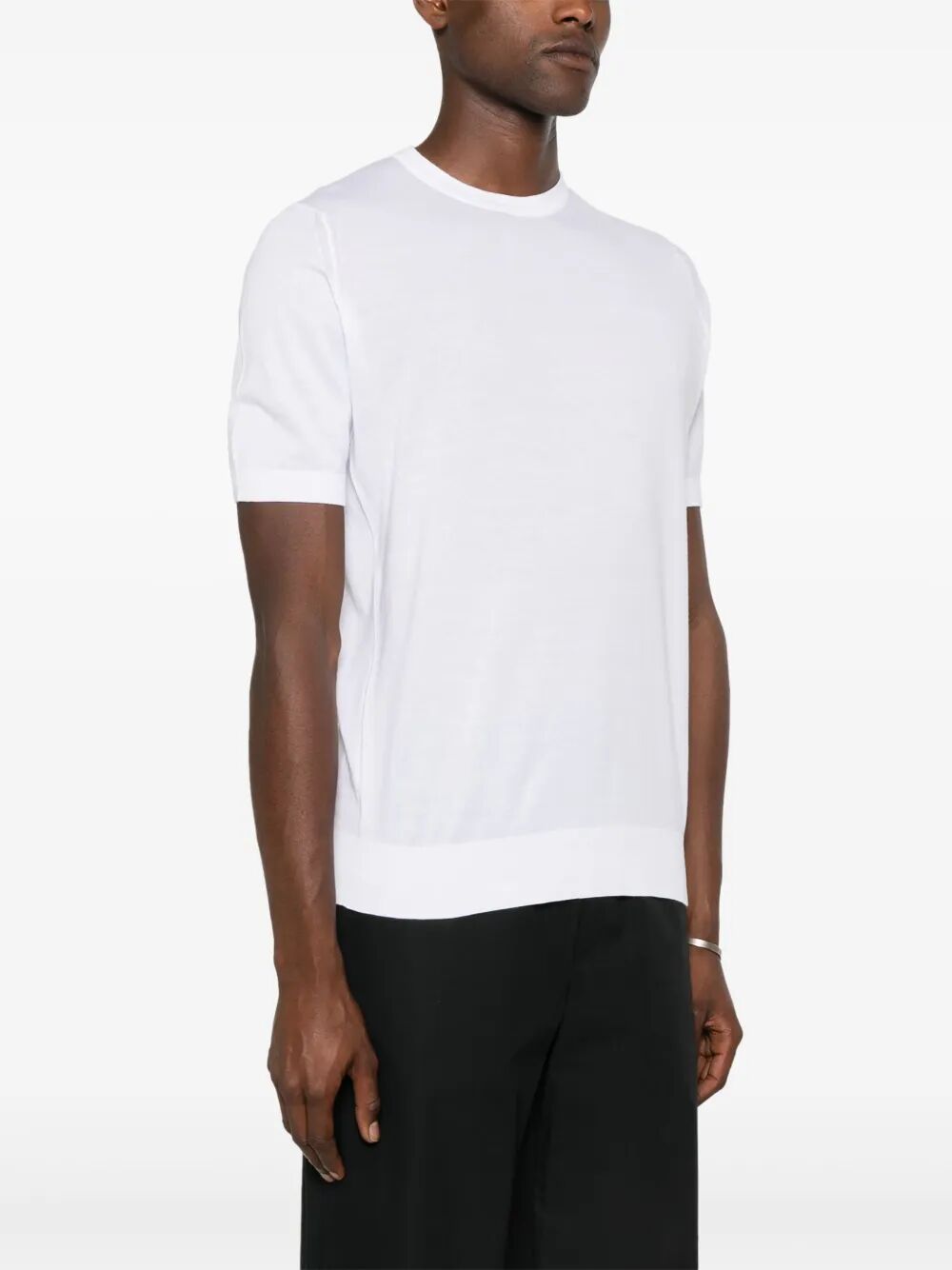 KEMPTON FINE KNIT COTTON T-SHIRT KEMPTONWHITE (JOHN SMEDLEY / Tシャツ・カットソー ) | JOHN SMEDLEY (ジョンスメドレー)(3)