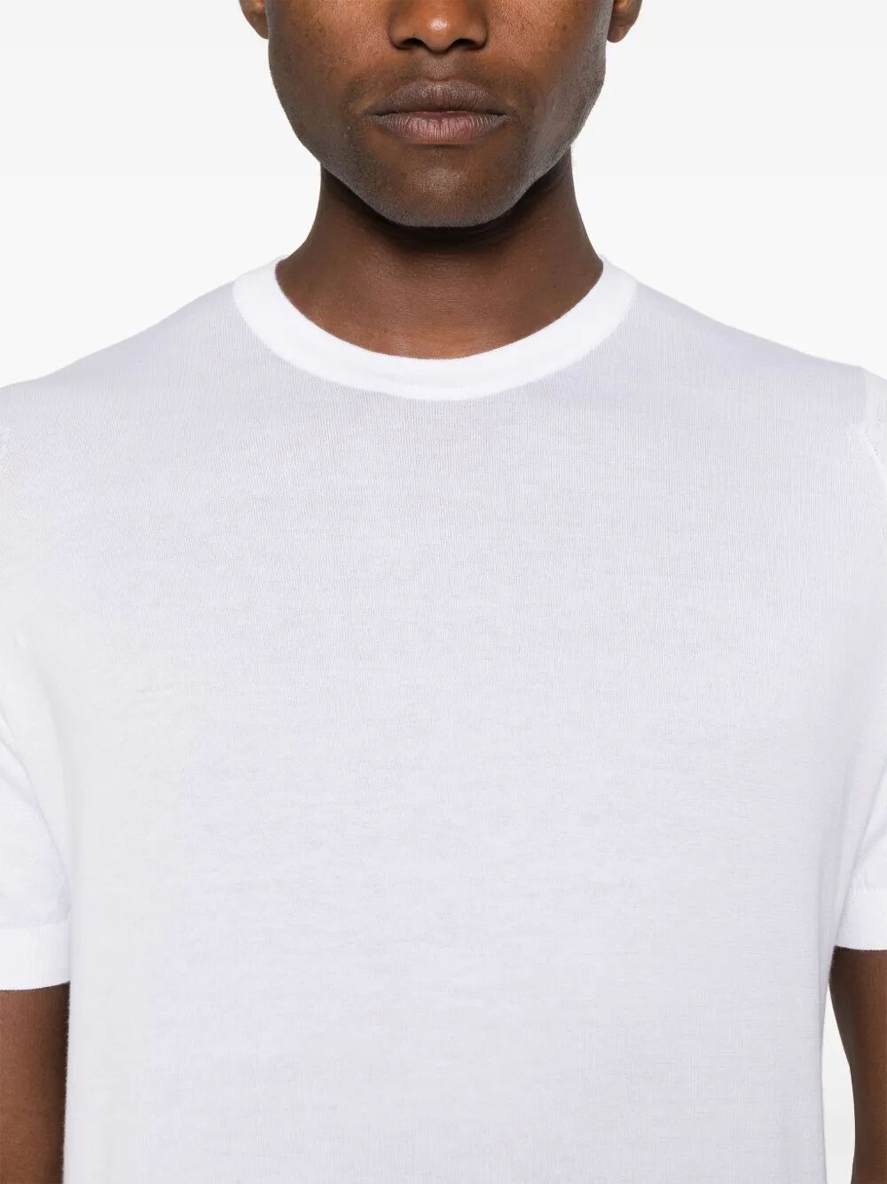 KEMPTON FINE KNIT COTTON T-SHIRT KEMPTONWHITE (JOHN SMEDLEY / Tシャツ・カットソー ) | JOHN SMEDLEY (ジョンスメドレー)(4)