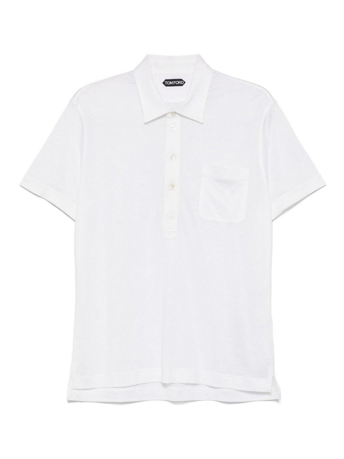 T-Shirts And Polos White JPS007JMS024S25AW002 (TOM FORD / ポロシャツ ) | TOM FORD (トムフォード)
