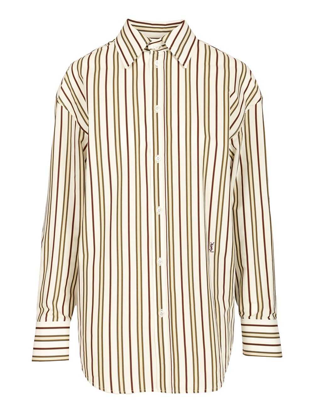 POPELINE RAYURE FANTAISIE 835528Y5K789163 (Saint Laurent / シャツ・ブラウス ) | Saint Laurent (サンローラン)