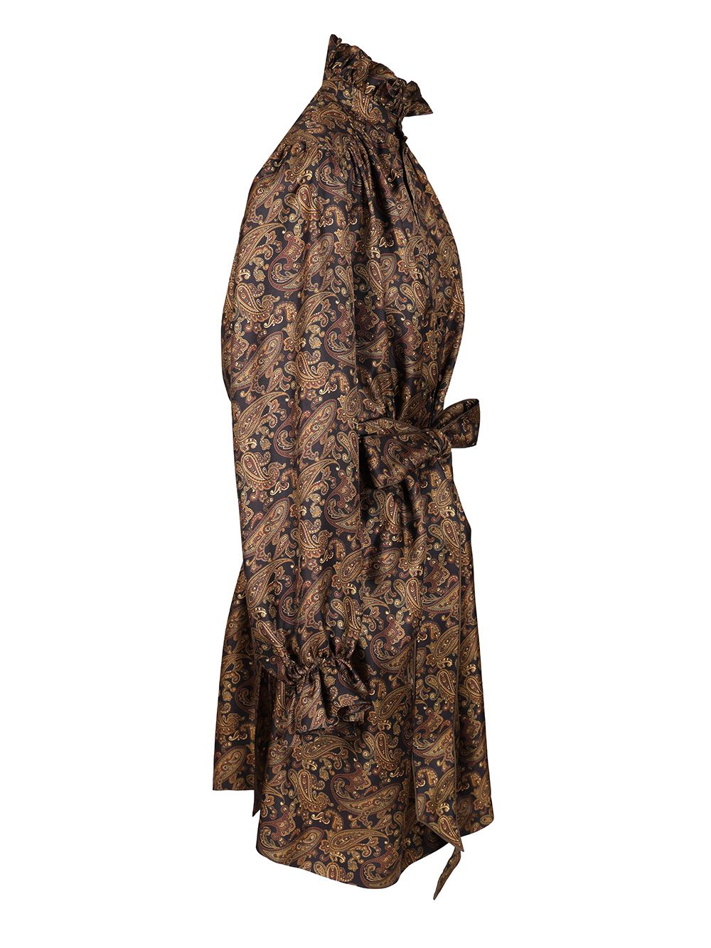 Paisley pattern silk twill dress 828304Y6K904775 (Saint Laurent / ワンピース・ドレス・オールインワン ) | Saint Laurent (サンローラン)(2)