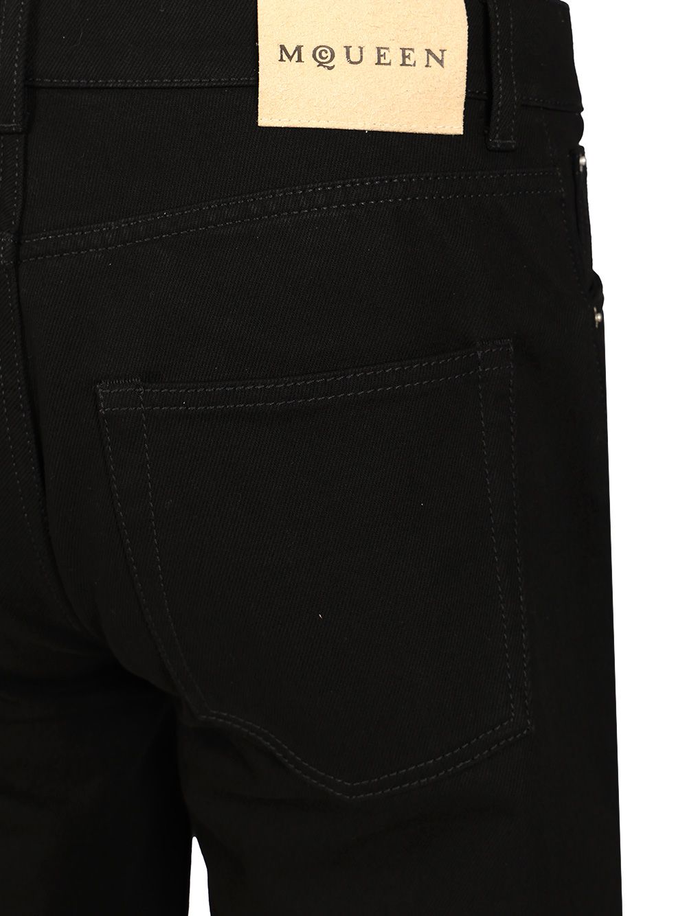 Wide leg jeans 839142QYAAC1000 (Alexander McQUEEN / ジーンズ ) | Alexander McQUEEN (アレキサンダー・マックイーン)(3)