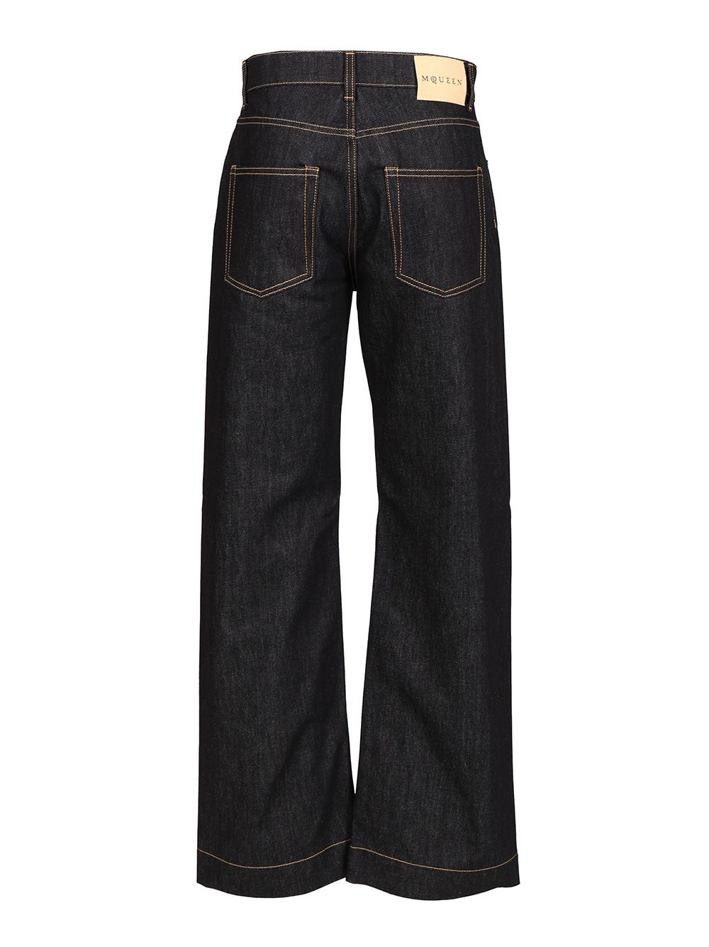 Wide leg jeans 839142QYAAB4244 (Alexander McQUEEN / ジーンズ ) | Alexander McQUEEN (アレキサンダー・マックイーン)(1)