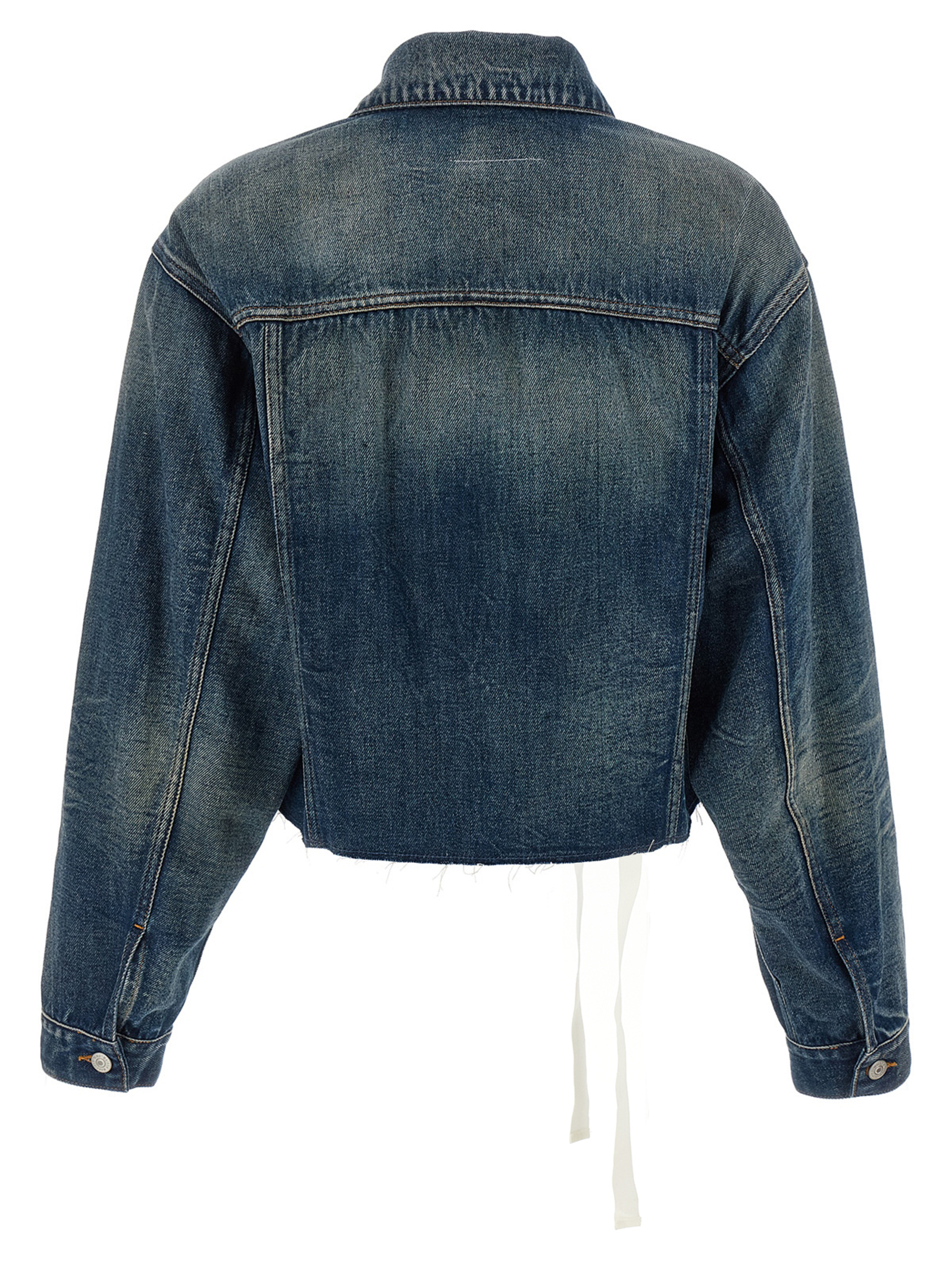Tape denim jacket S52AM0340M30017962 (MM6 Maison Margiela / カジュアルジャケット ) | MM6 Maison Margiela (エムエムシックス)(1)