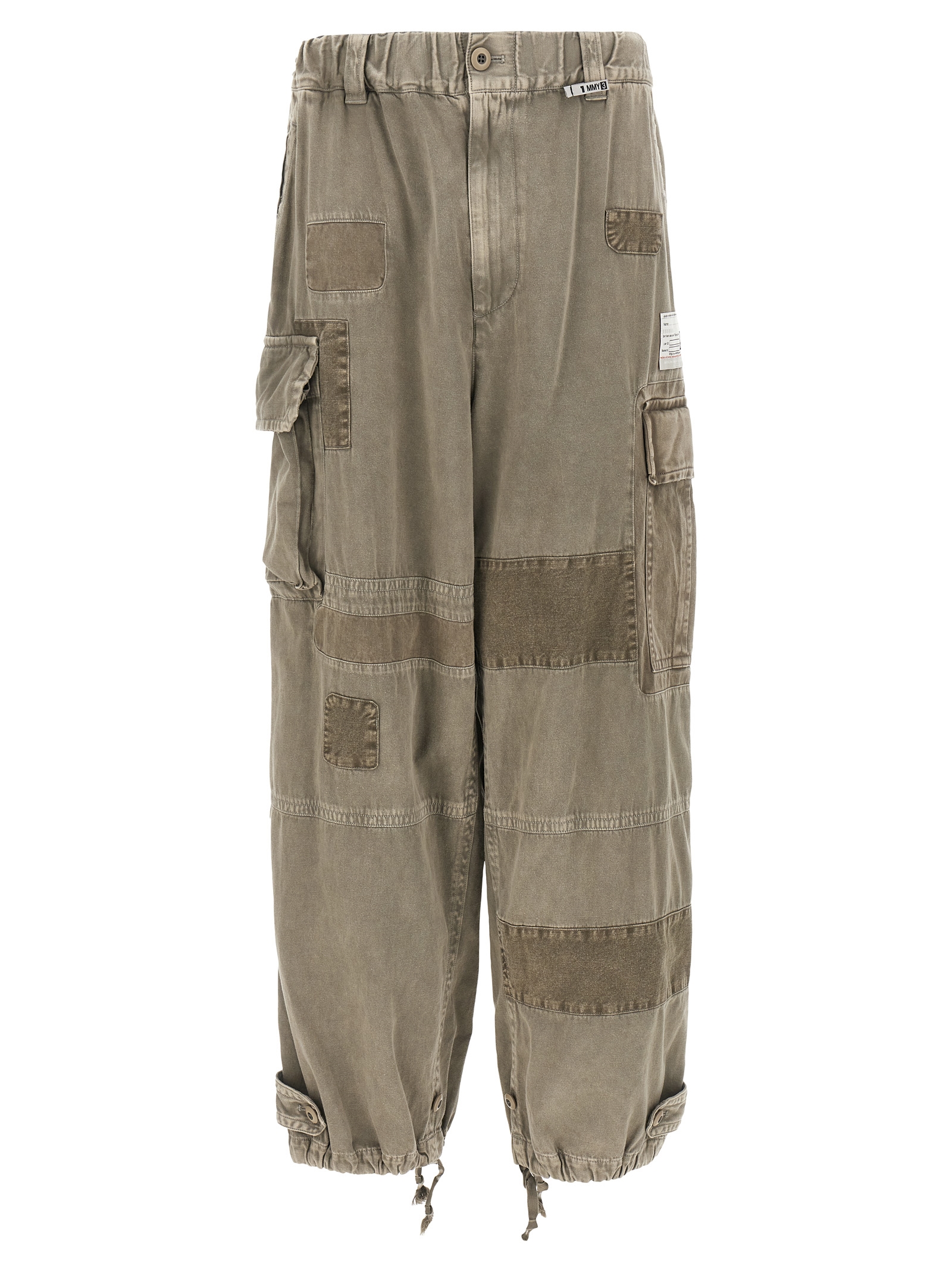 'Repair Cargo' pants A14PT053LTGRAY (Maison Mihara Yasuhiro / パンツ ) | Maison Mihara Yasuhiro (メゾン ミハラ ヤスヒロ)