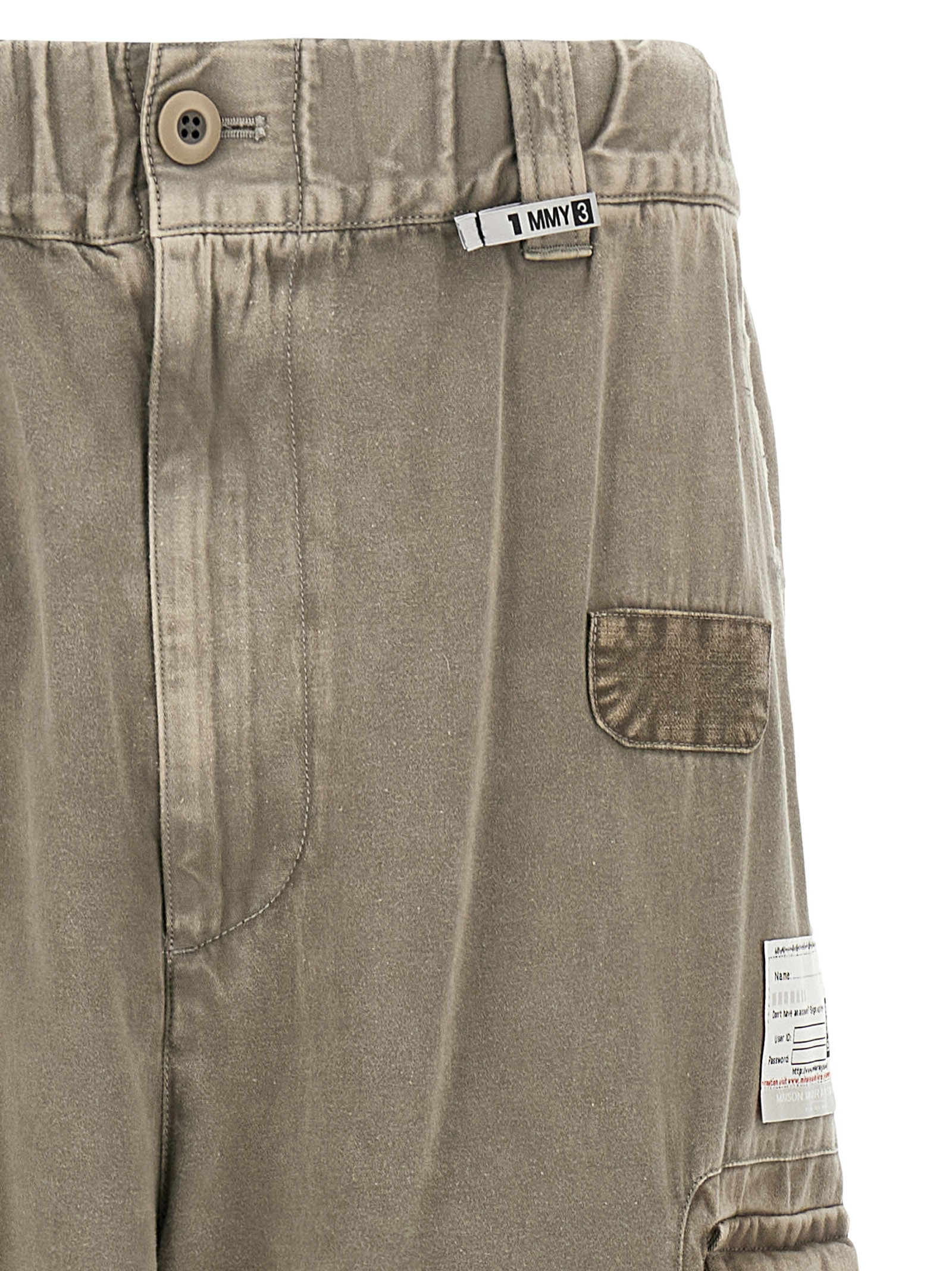 'Repair Cargo' pants A14PT053LTGRAY (Maison Mihara Yasuhiro / パンツ ) | Maison Mihara Yasuhiro (メゾン ミハラ ヤスヒロ)(2)