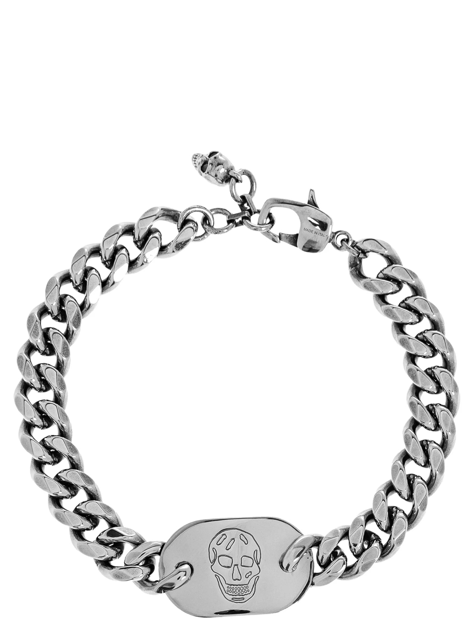 'Skull plate' bracelet 836629J161N0446 (Alexander McQUEEN / ブレスレット ) | Alexander McQUEEN (アレキサンダー・マックイーン)