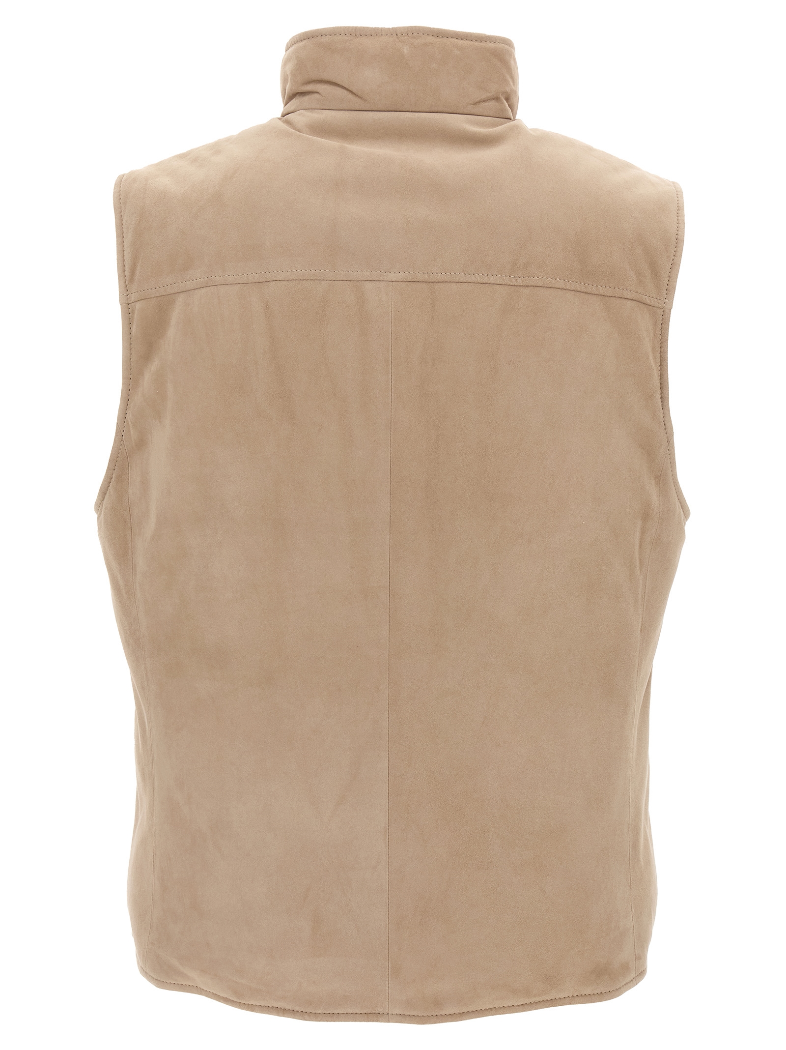 Suede vest MPCLF2013C4248 (Brunello Cucinelli / ベスト ) | Brunello Cucinelli (ブルネロ・クチネリ)(1)