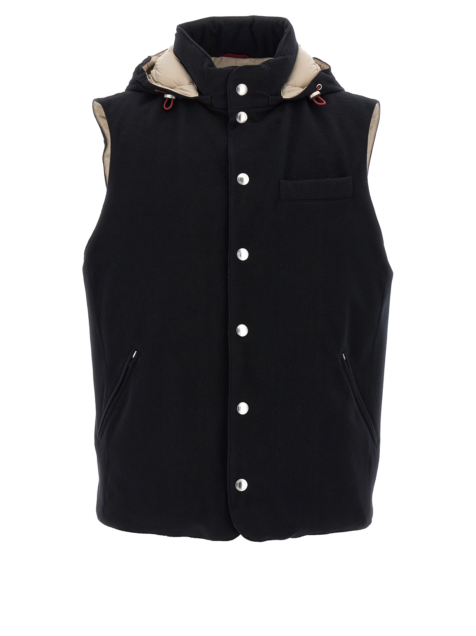 Padded wool vest MM4701775CEP50 (Brunello Cucinelli / ベスト ) | Brunello Cucinelli (ブルネロ・クチネリ)