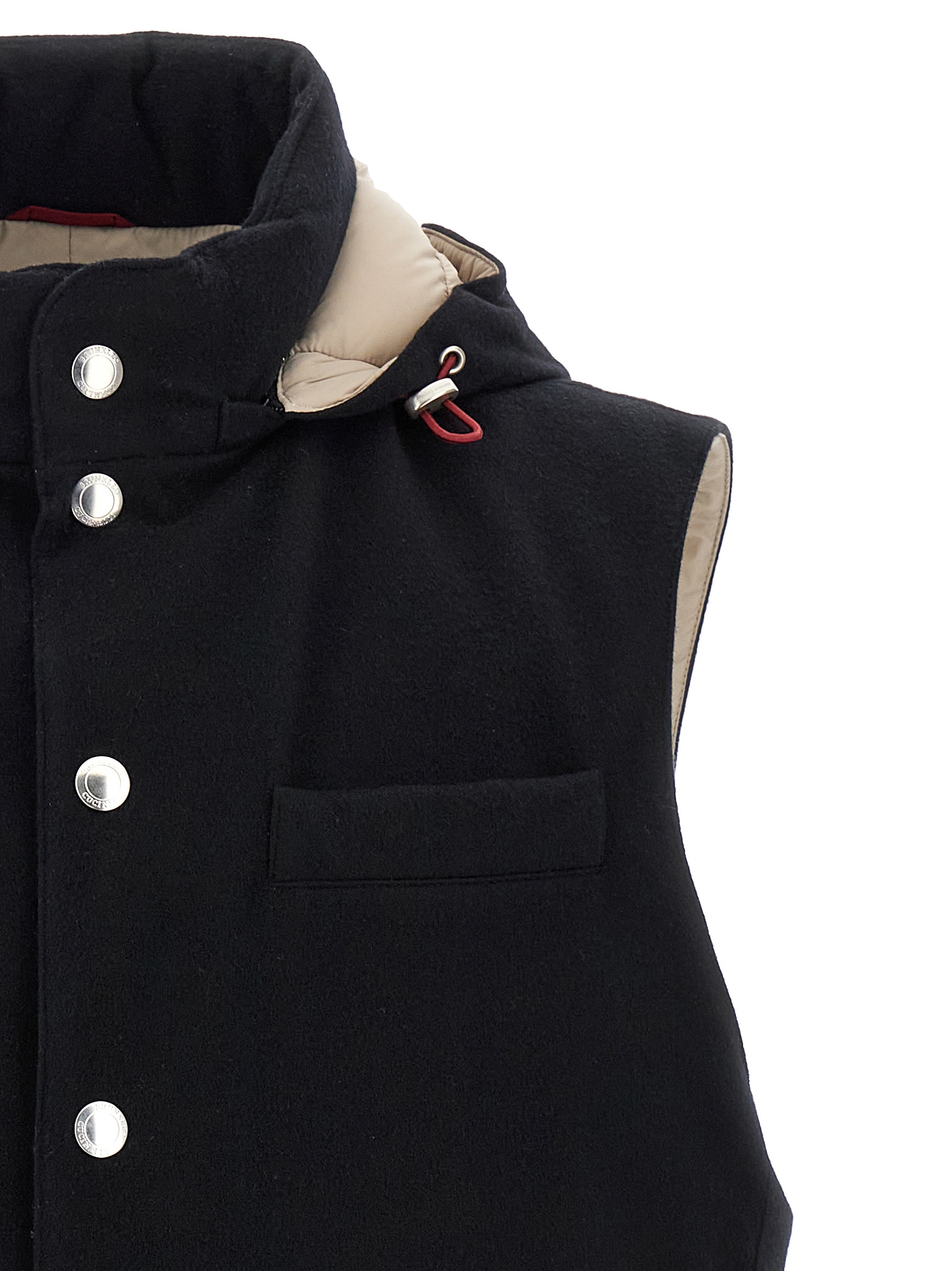 Padded wool vest MM4701775CEP50 (Brunello Cucinelli / ベスト ) | Brunello Cucinelli (ブルネロ・クチネリ)(2)