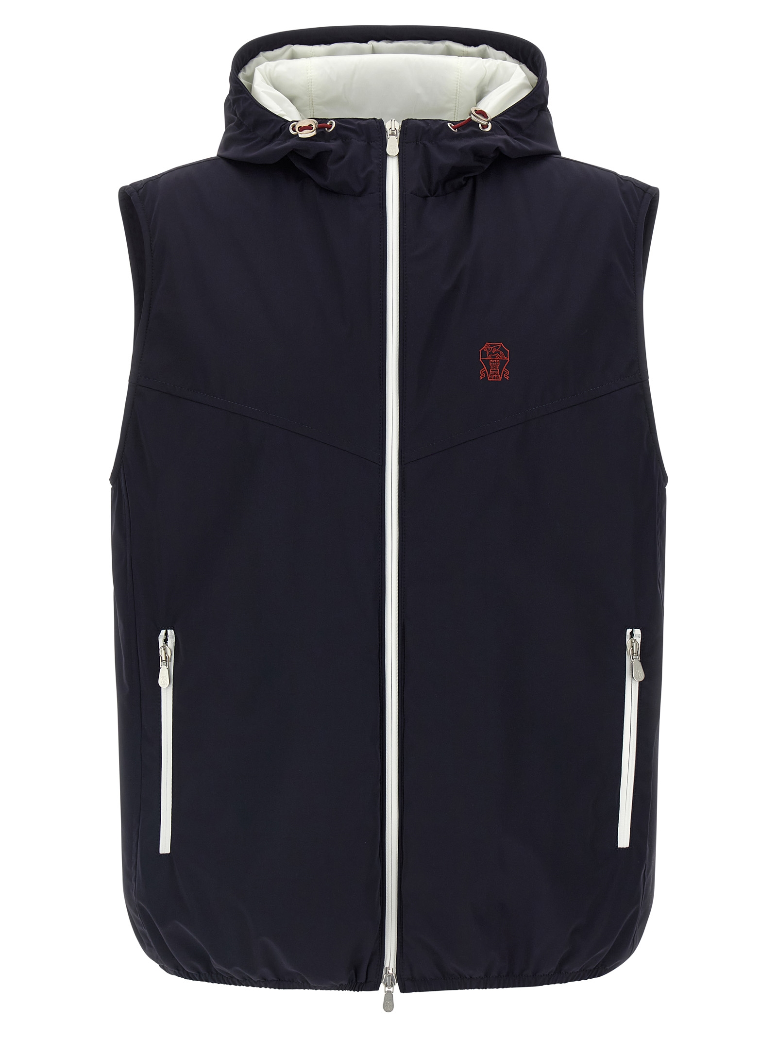 Hooded vest MM49A7432GC1086 (Brunello Cucinelli / ベスト ) | Brunello Cucinelli (ブルネロ・クチネリ)
