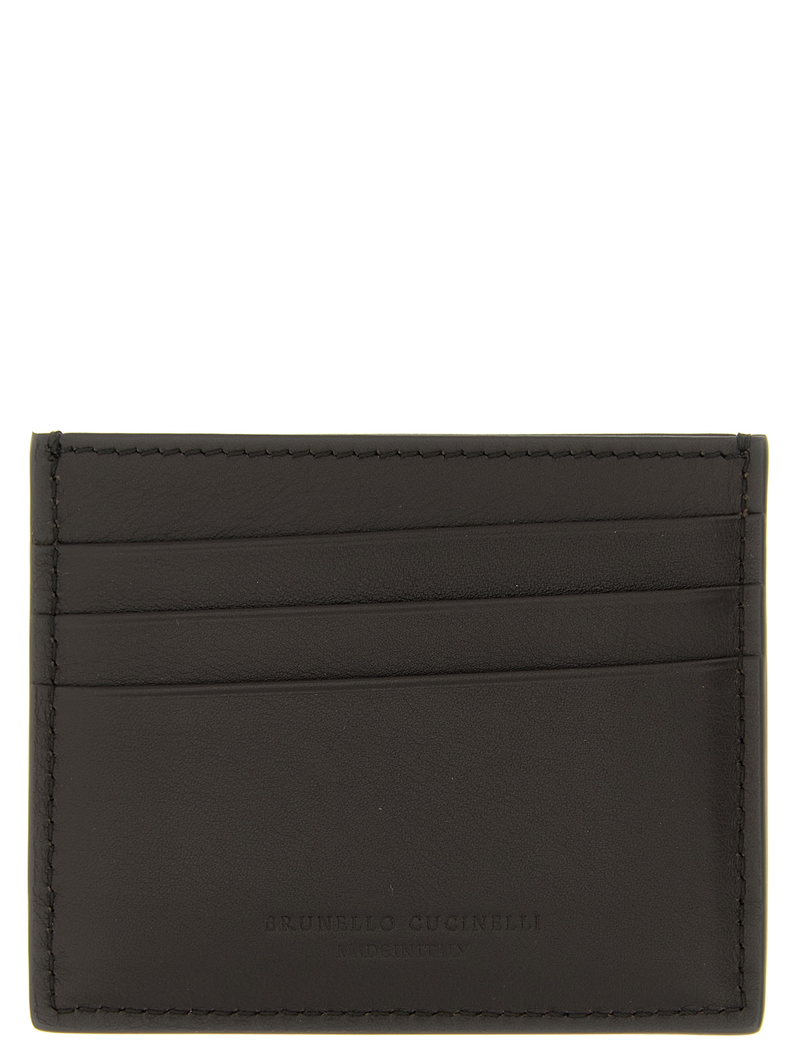Logo card holder MWZNBU434C8034 (Brunello Cucinelli / 財布・カードケース ) | Brunello Cucinelli (ブルネロ・クチネリ)(1)
