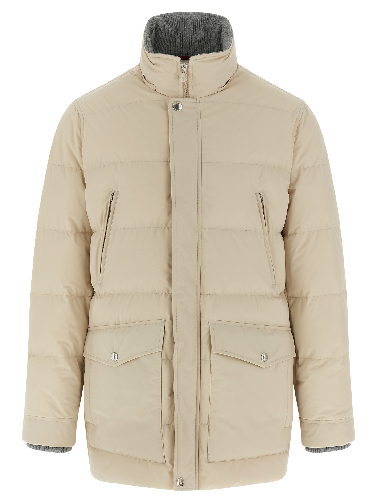 Knit insert down jacket MM4911823CQC14 (Brunello Cucinelli / ダウンジャケット・コート ) | Brunello Cucinelli (ブルネロ・クチネリ)(1)