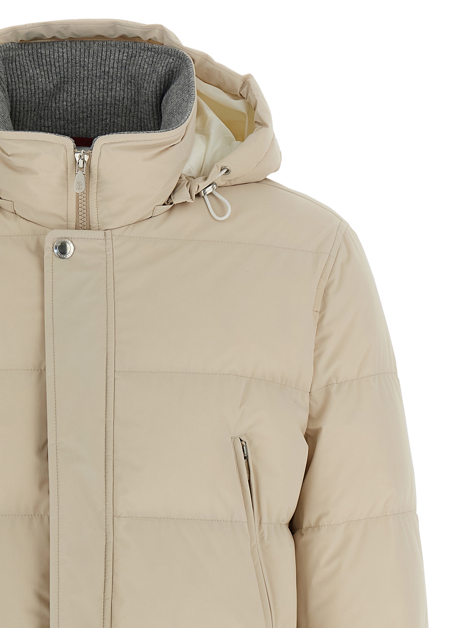 Knit insert down jacket MM4911823CQC14 (Brunello Cucinelli / ダウンジャケット・コート ) | Brunello Cucinelli (ブルネロ・クチネリ)(3)