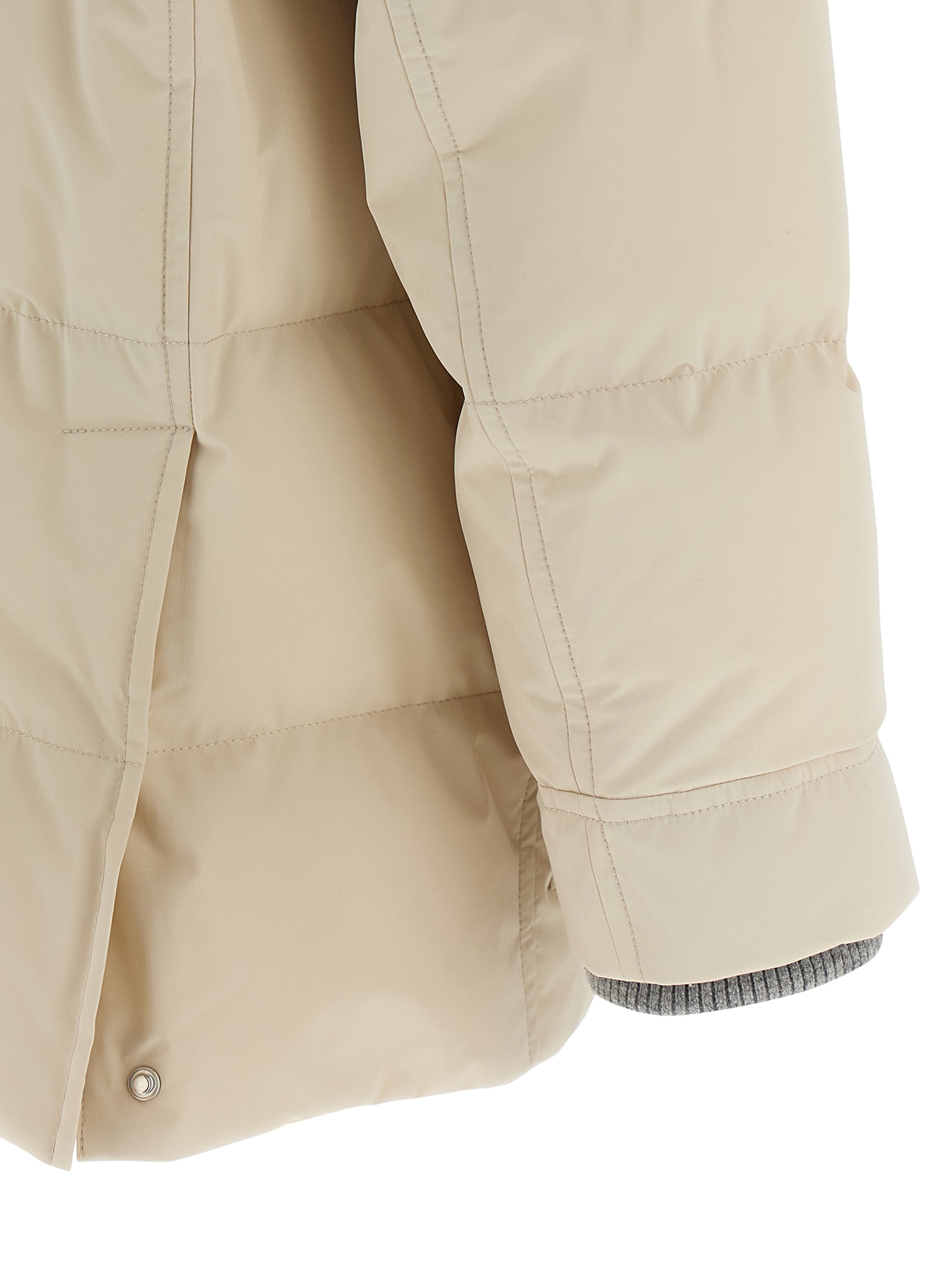 Knit insert down jacket MM4911823CQC14 (Brunello Cucinelli / ダウンジャケット・コート ) | Brunello Cucinelli (ブルネロ・クチネリ)(4)