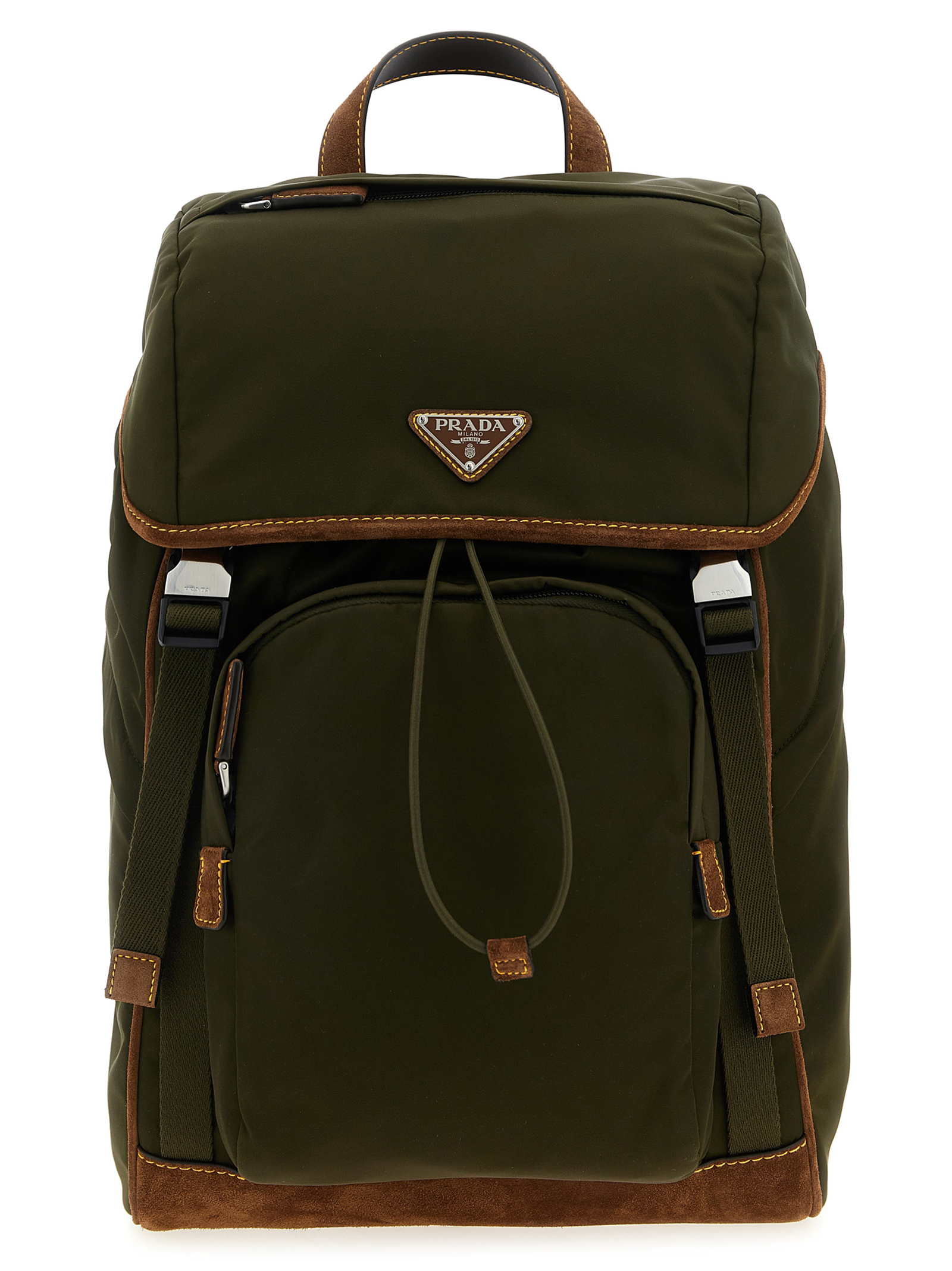 Re-Nylon and suede backpack 2VZ135VHBF384F041O (Prada / バックパック ) | Prada (プラダ)