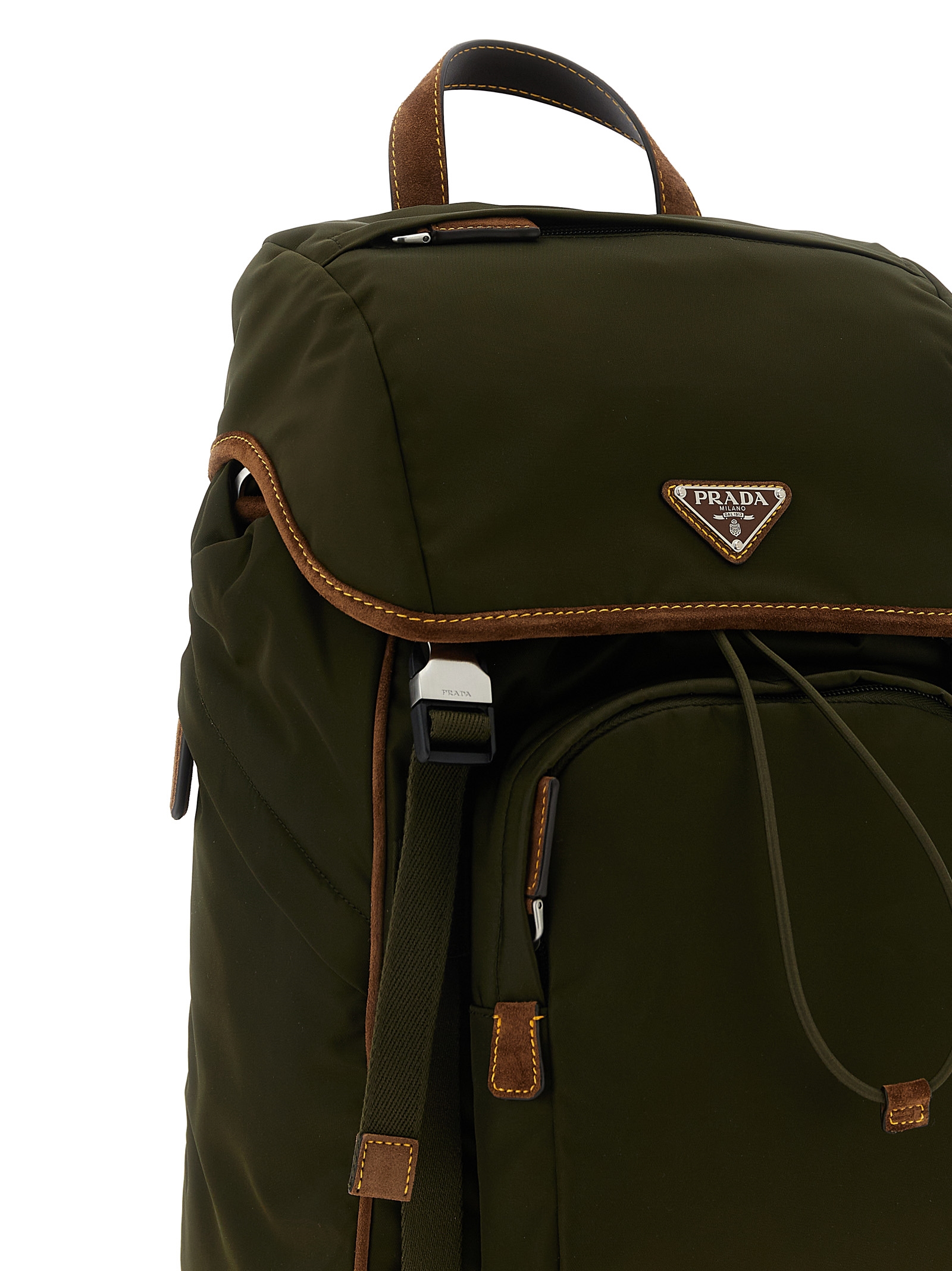 Re-Nylon and suede backpack 2VZ135VHBF384F041O (Prada / バックパック ) | Prada (プラダ)(2)