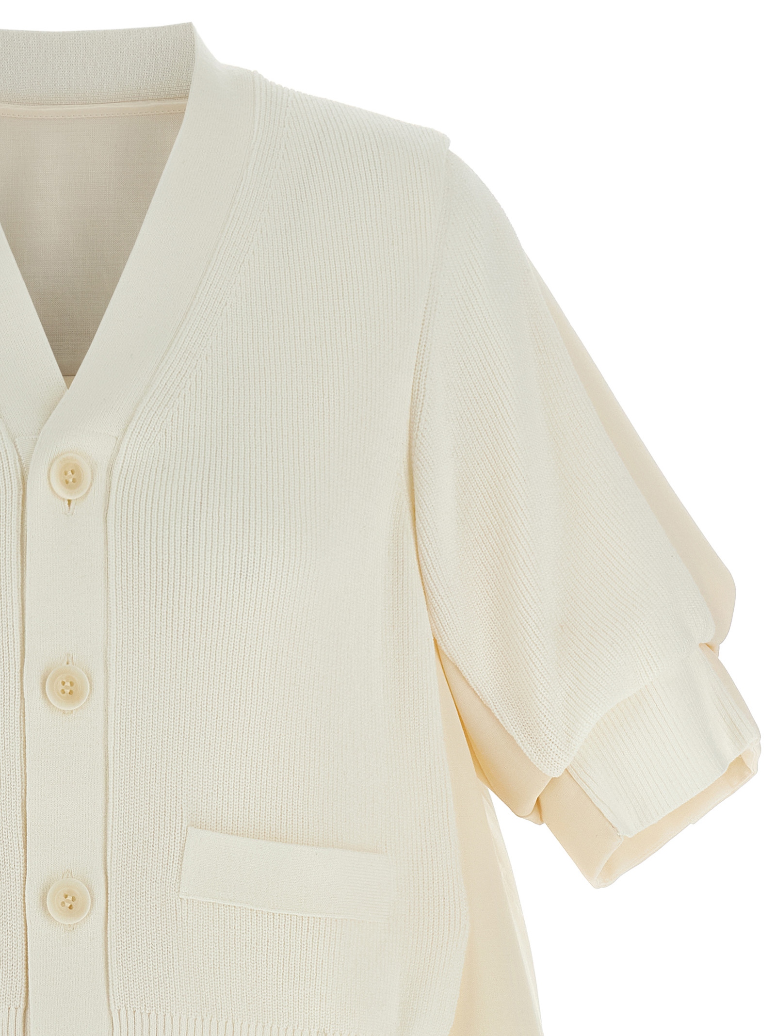 'Suiting Mix Knit' cardigan 2507953151 (sacai / ニット・セーター・カーディガン ) | sacai (サカイ)(2)