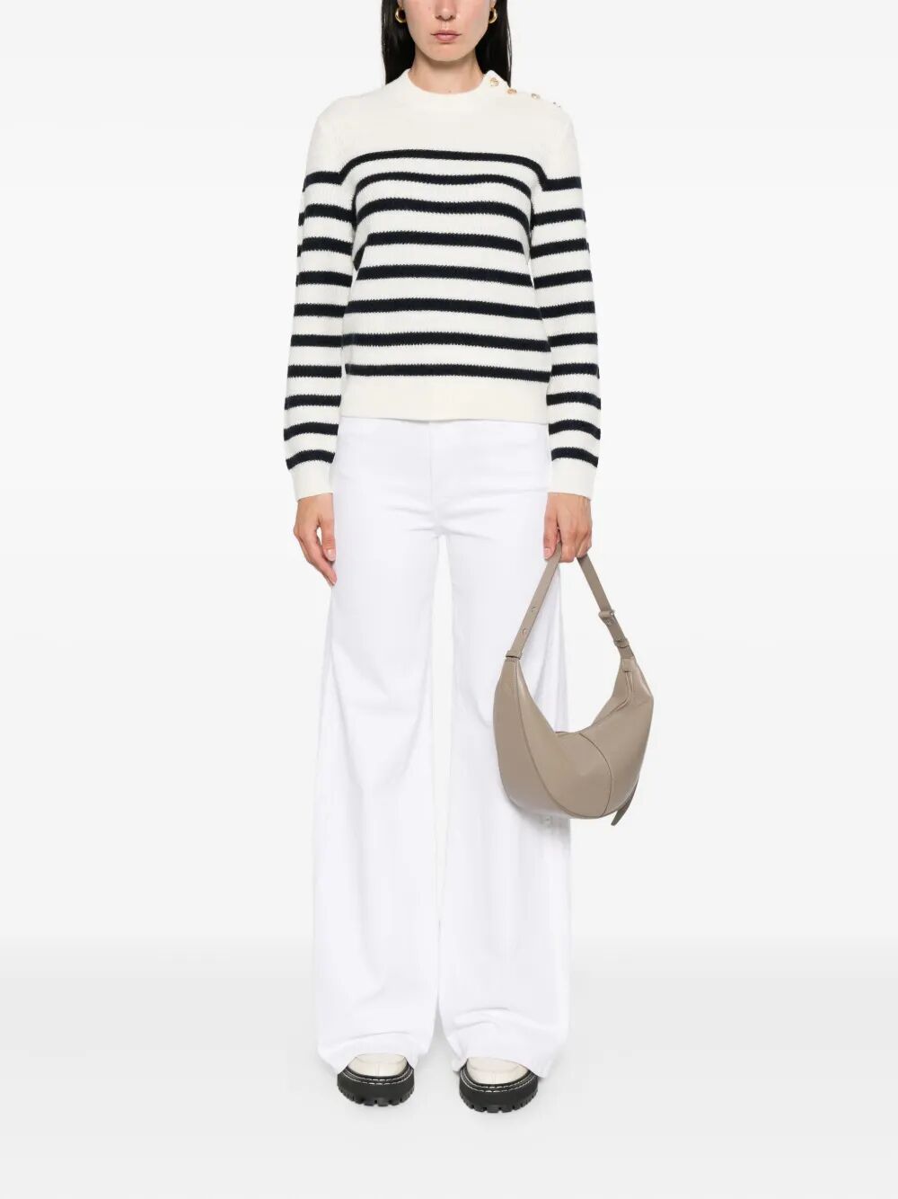 LEA STRIPED WOOL JUMPER WVBECF23416TAS (A.P.C. / ニット・セーター・カーディガン ) | A.P.C. (アーペーセー)(1)