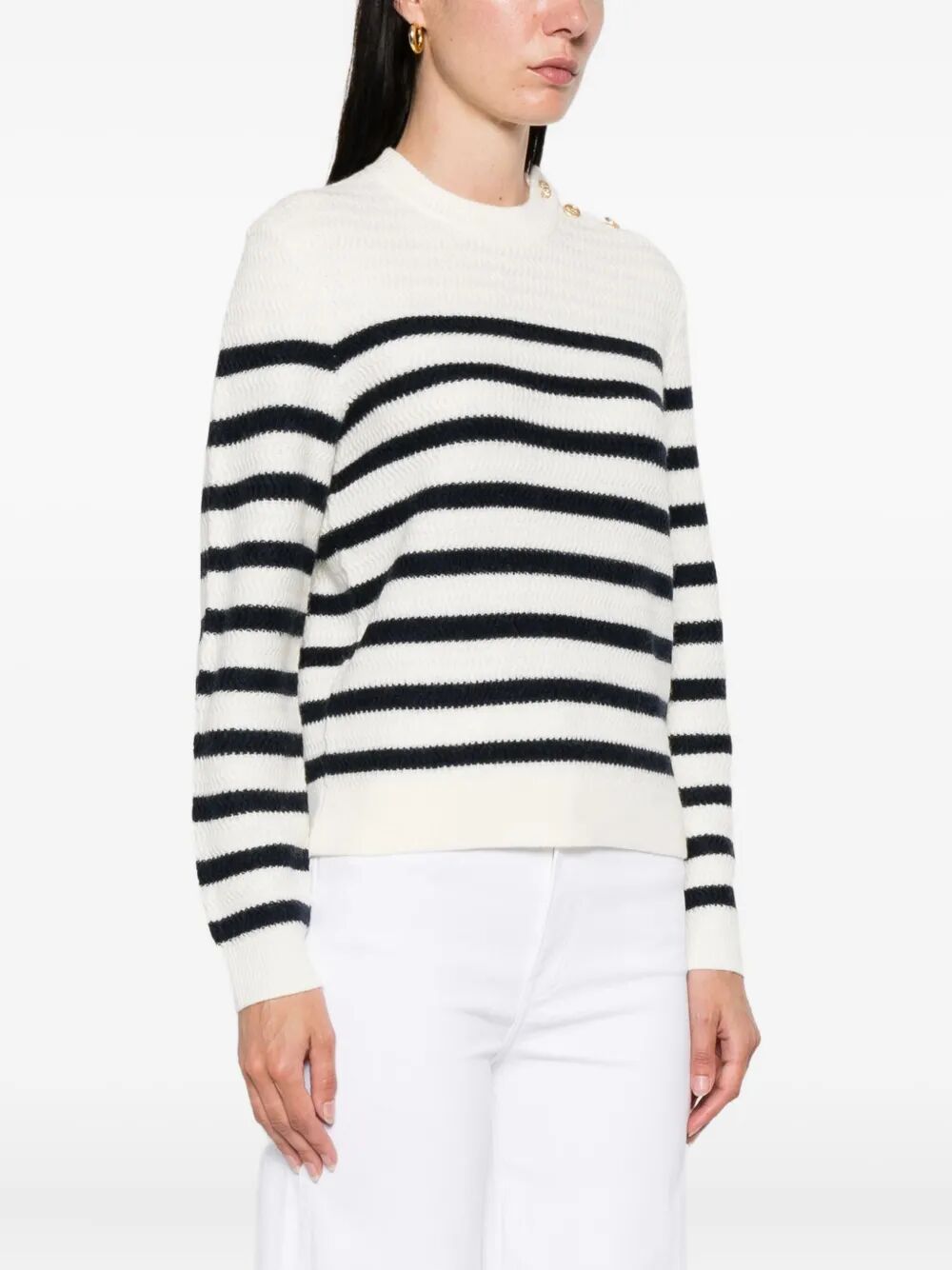LEA STRIPED WOOL JUMPER WVBECF23416TAS (A.P.C. / ニット・セーター・カーディガン ) | A.P.C. (アーペーセー)(2)