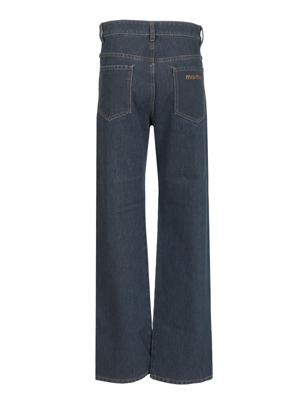 DENIM FLOCK STRAIGHT JEANS GWP483SOOO17L8F0008 (MIU MIU / ジーンズ ) | MIU MIU (ミュウミュウ)(1)