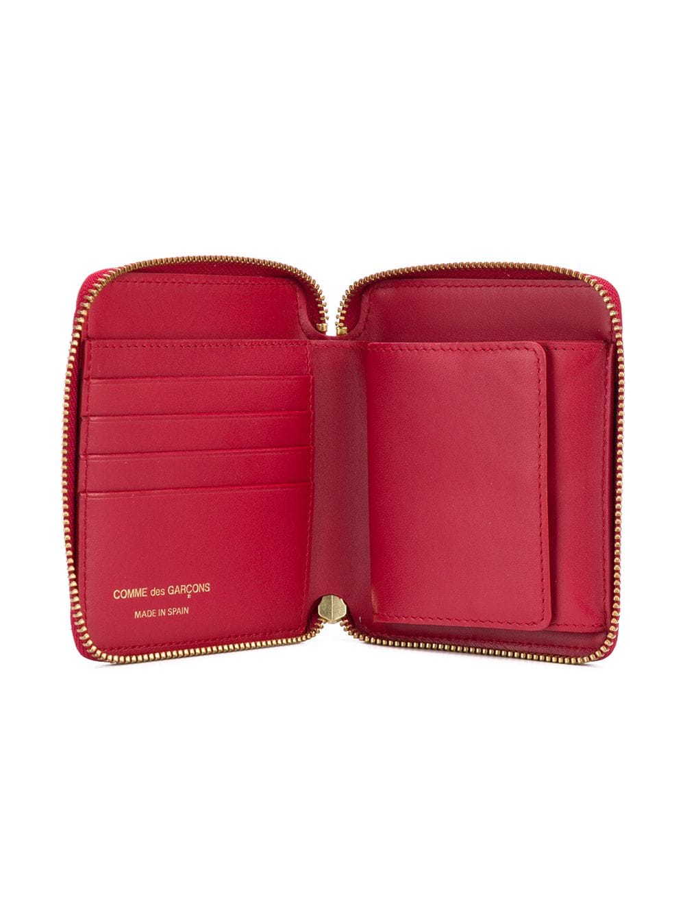 ZIP AROUND CLASSIC WALLET SA2100RED (Comme Des Garçons Wallet / 財布・カードケース ) | Comme Des Garçons Wallet (コムデギャルソン ウォレット)(2)