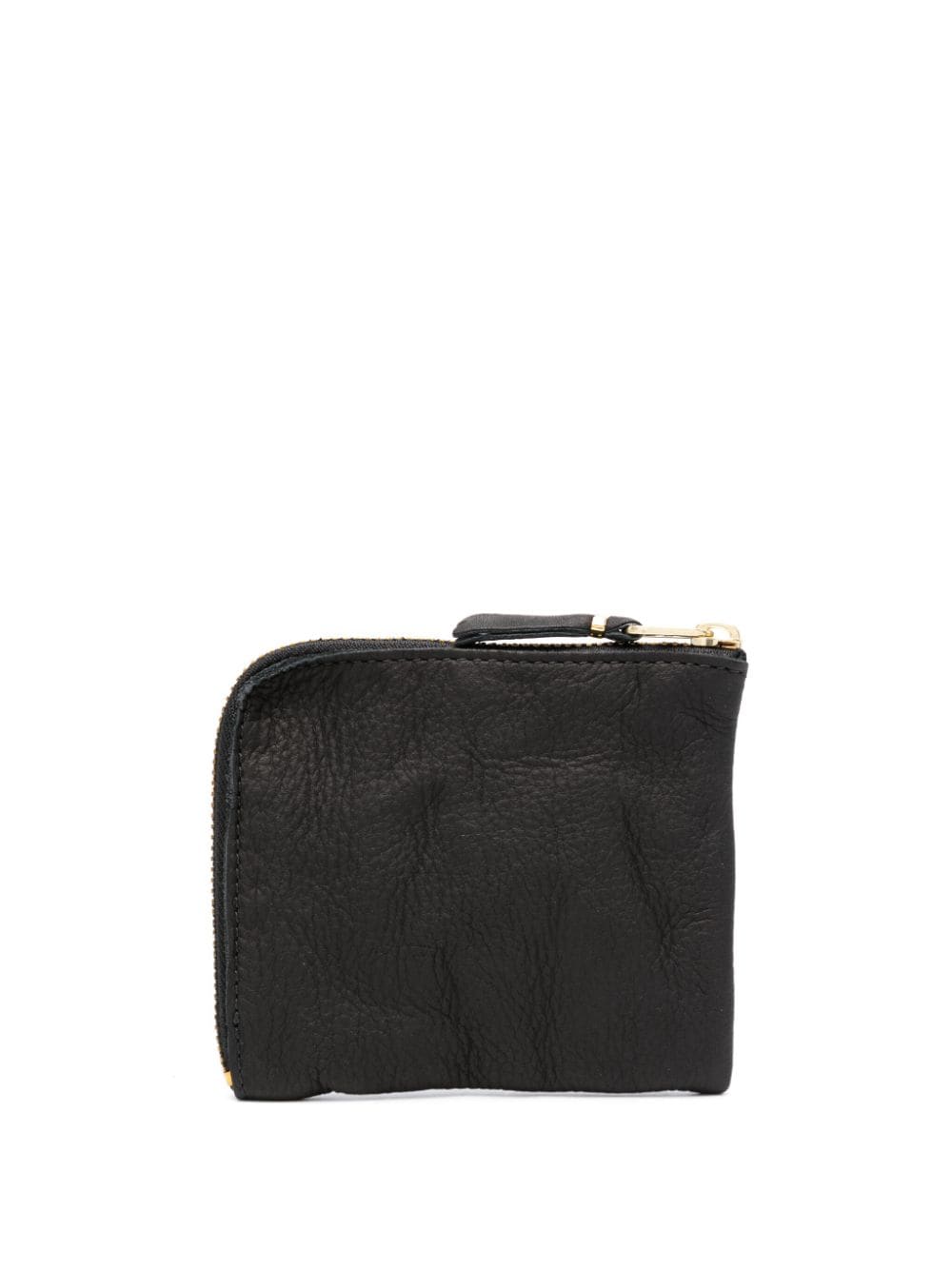 Zipped Leather Wallet SA3100WWBLACK (Comme Des Garçons Wallet / 財布・カードケース ) | Comme Des Garçons Wallet (コムデギャルソン ウォレット)(1)