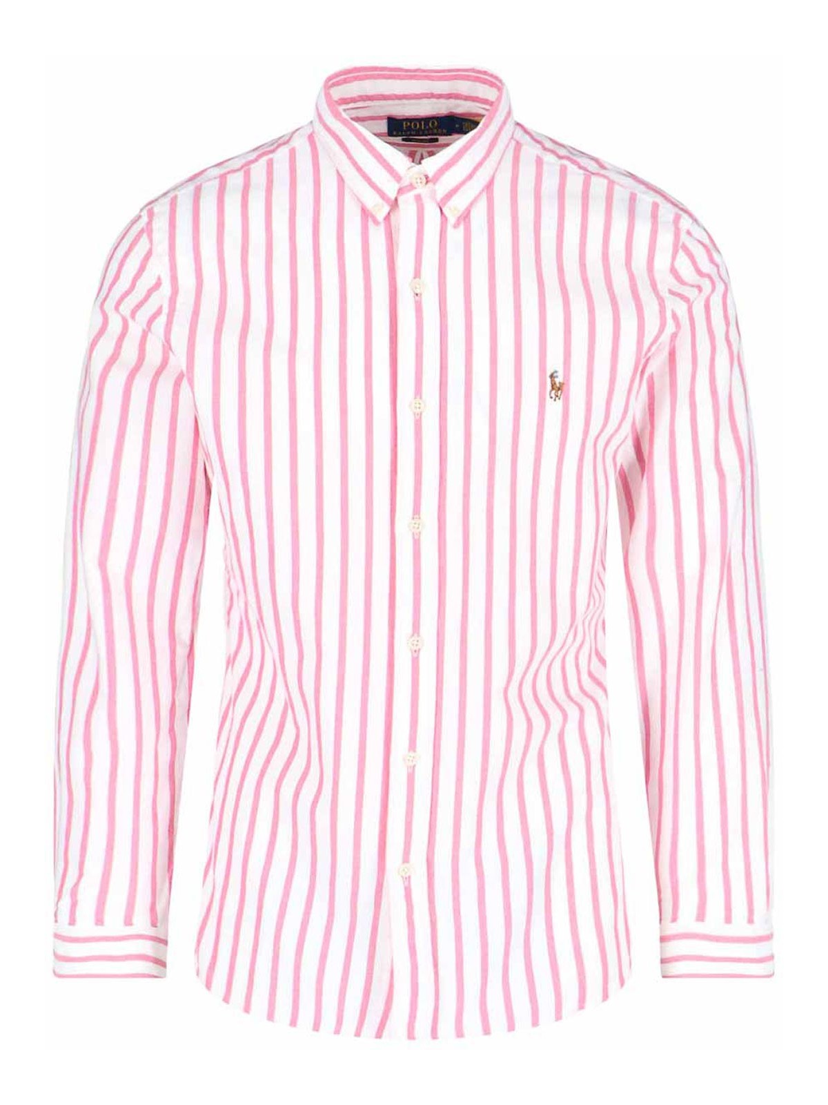Logo striped shirt 710938684002 (Polo Ralph Lauren / シャツ・ブラウス ) | Polo Ralph Lauren (ポロ ラルフ ローレン)
