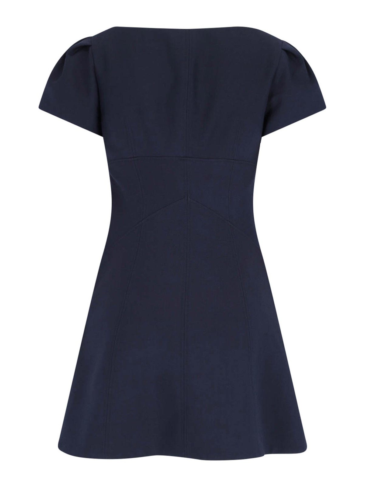 Mini wool and silk dress 841216QJAAA4100 (Alexander McQUEEN / ワンピース・ドレス・オールインワン ) | Alexander McQUEEN (アレキサンダー・マックイーン)(1)