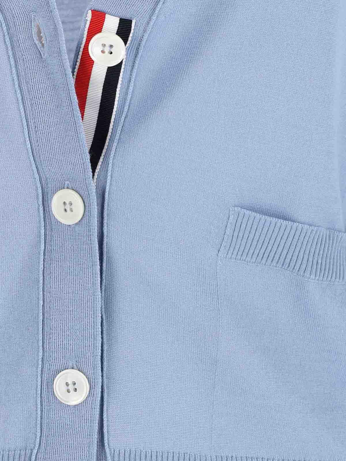 Cardigan In Lana Vergine FKC334AY1014482 (Thom Browne / ニット・セーター・カーディガン ) | Thom Browne (トム・ブラウン)(2)