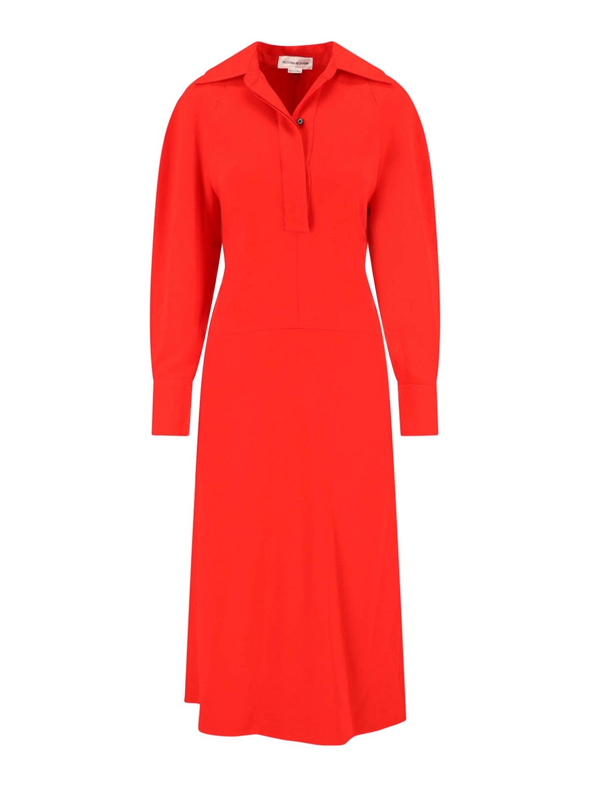 Midi Chemisier dress 1325WDR006598ATOMATO (VICTORIA BECKHAM / ワンピース・ドレス・オールインワン ) | VICTORIA BECKHAM (ヴィクトリア ベッカム)