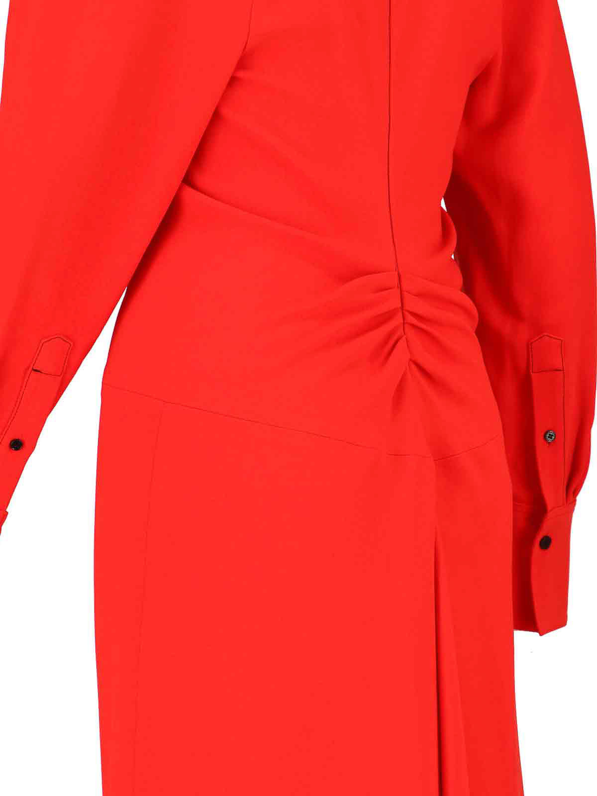 Midi Chemisier dress 1325WDR006598ATOMATO (VICTORIA BECKHAM / ワンピース・ドレス・オールインワン ) | VICTORIA BECKHAM (ヴィクトリア ベッカム)(3)