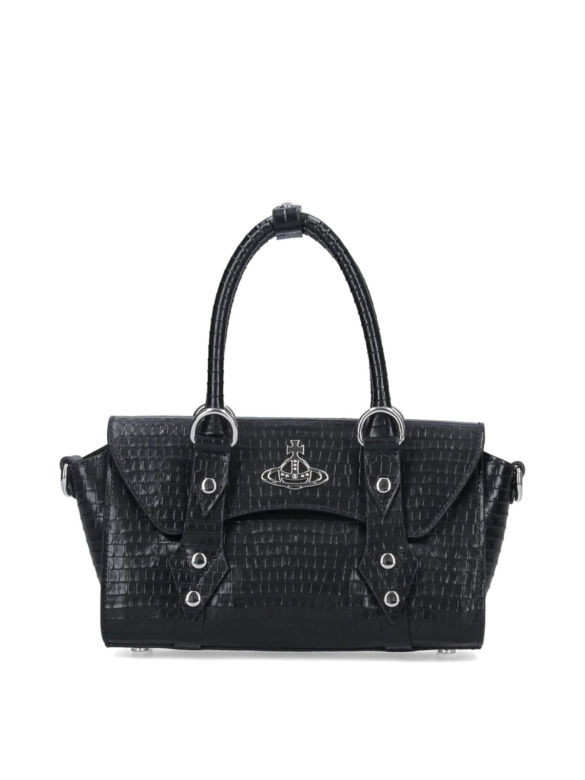 Middle hand bag 48030018WL00C1N401 (Vivienne Westwood / ハンドバッグ・ショルダーバッグ ) | Vivienne Westwood (ヴィヴィアン・ウェストウッド)