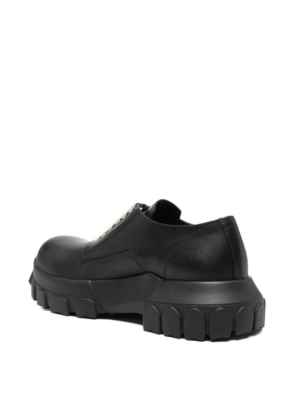 Rick Owens Flat shoes Black RU02E1884LOO99 (Rick Owens / レースアップ ) | Rick Owens (リック オウエンス)(2)