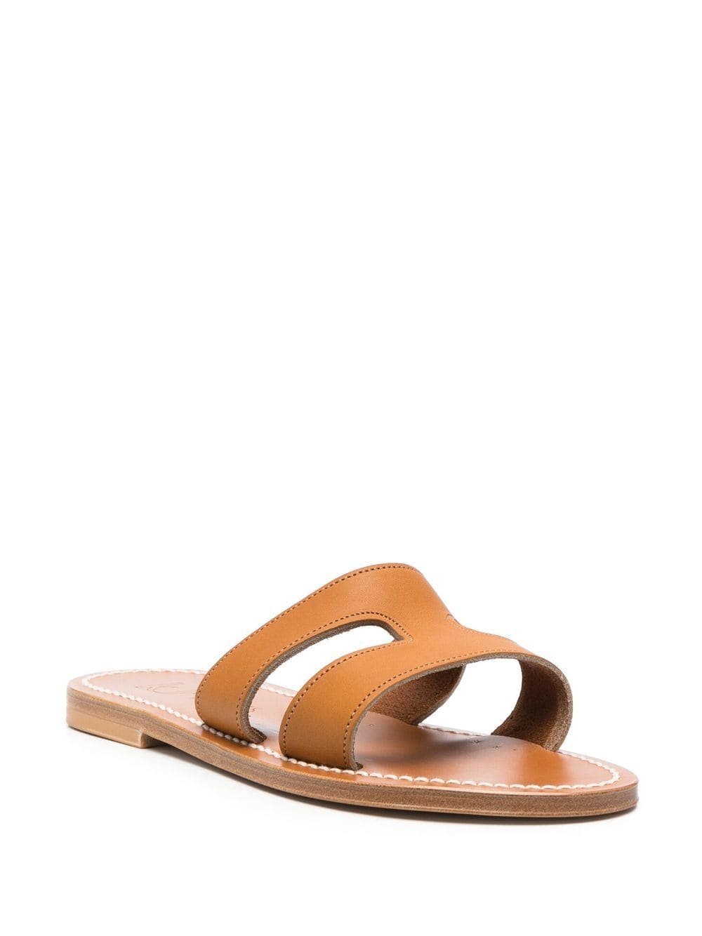 K Jacques St Tropez Sandals Leather Brown 0J312246MENANDREPULNATUREL (K.JACQUES / サンダル ) | K.JACQUES (カージャック)(1)
