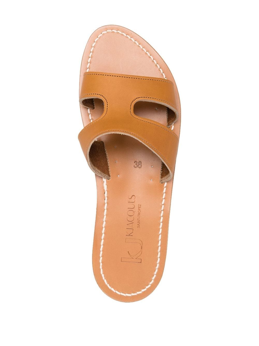 K Jacques St Tropez Sandals Leather Brown 0J312246MENANDREPULNATUREL (K.JACQUES / サンダル ) | K.JACQUES (カージャック)(2)