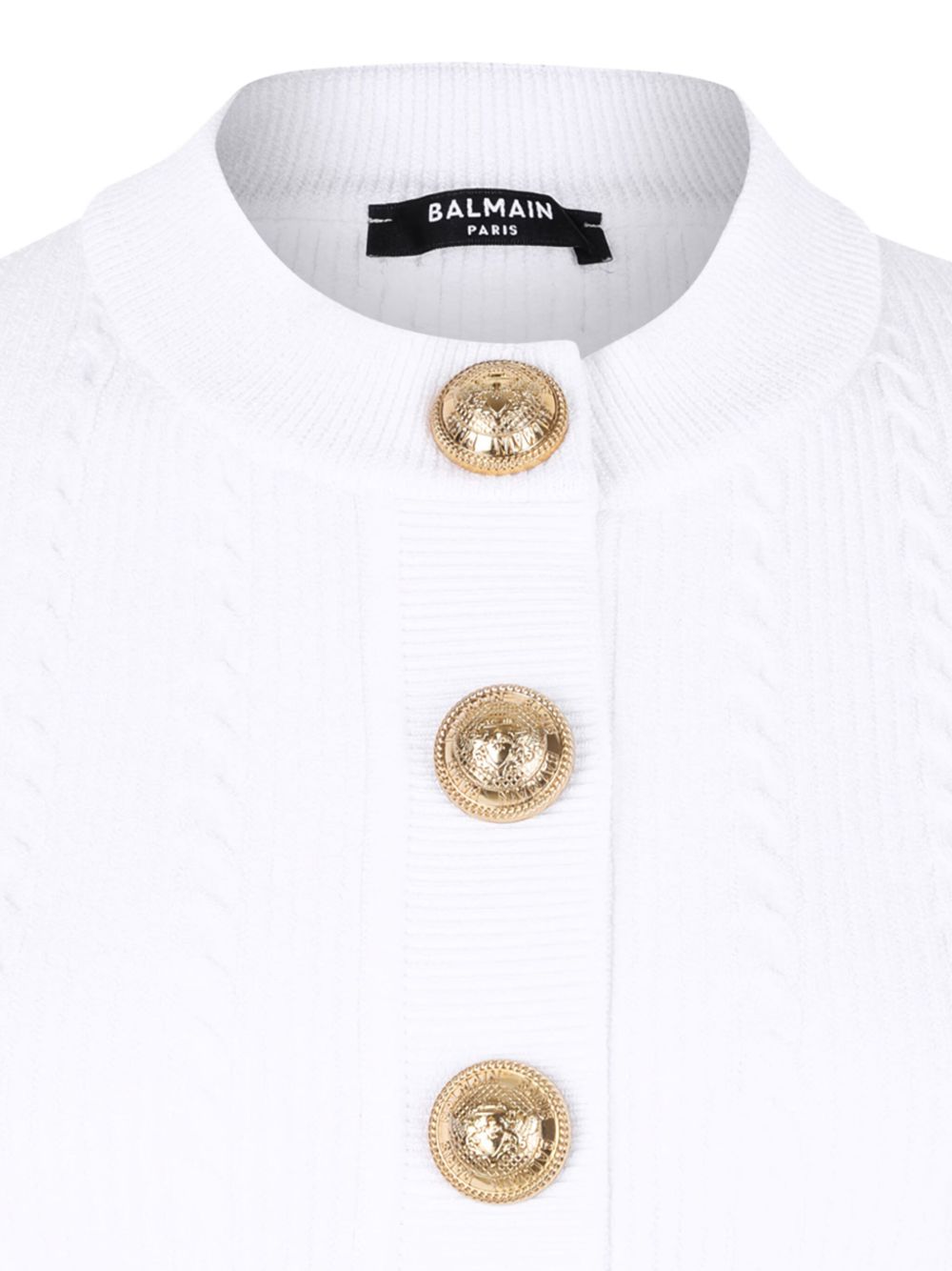 Balmain Sweaters White FF1KL230KI500FA (Balmain / ニット・セーター・カーディガン ) | Balmain (バルマン)(1)