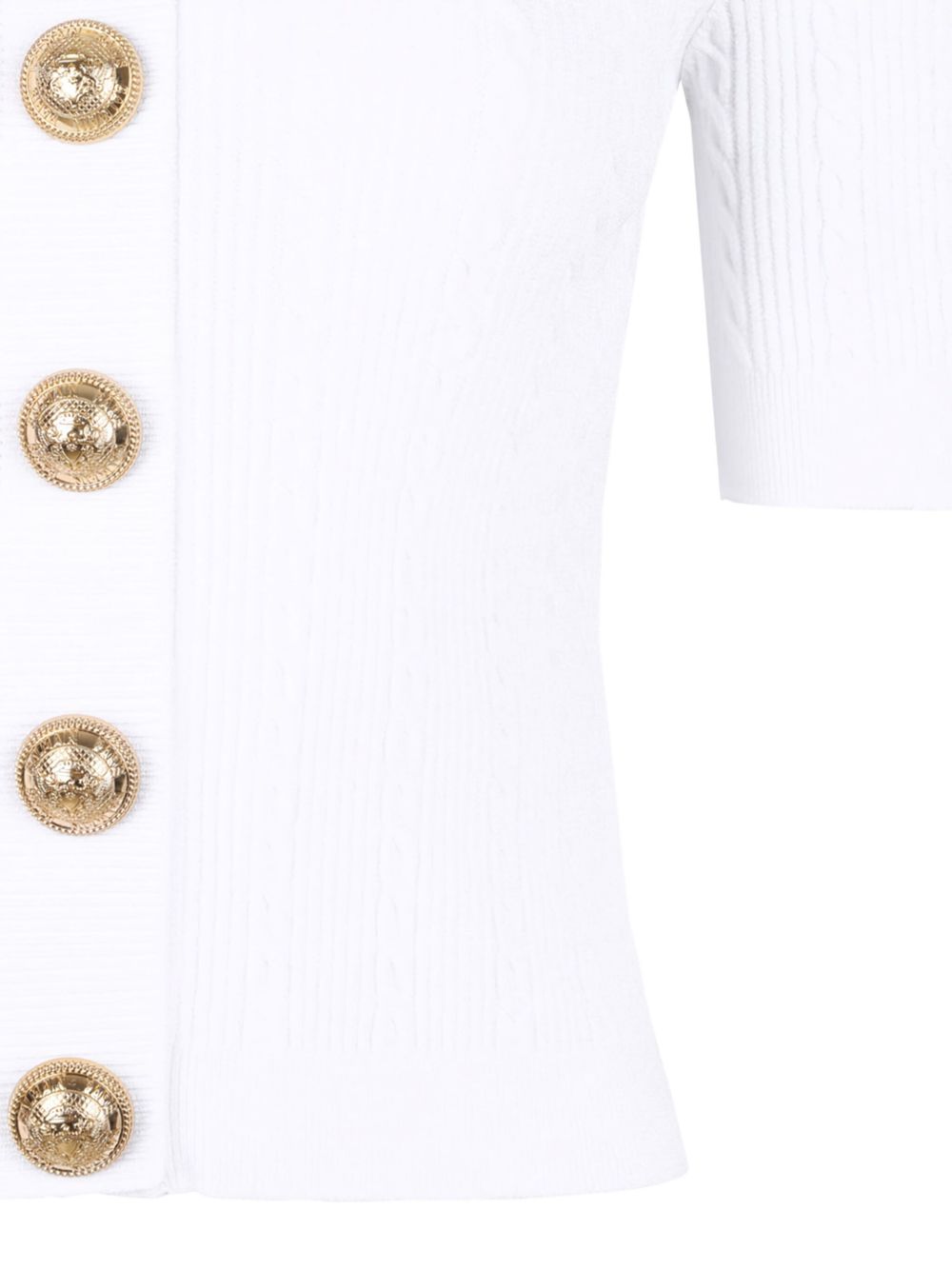 Balmain Sweaters White FF1KL230KI500FA (Balmain / ニット・セーター・カーディガン ) | Balmain (バルマン)(3)