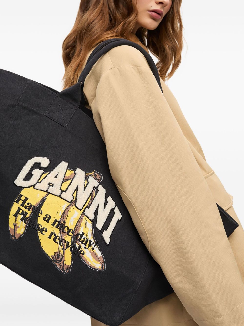 GANNI Bags.. Black A6896099 (GANNI / トートバッグ ) | GANNI (ガニー)(1)
