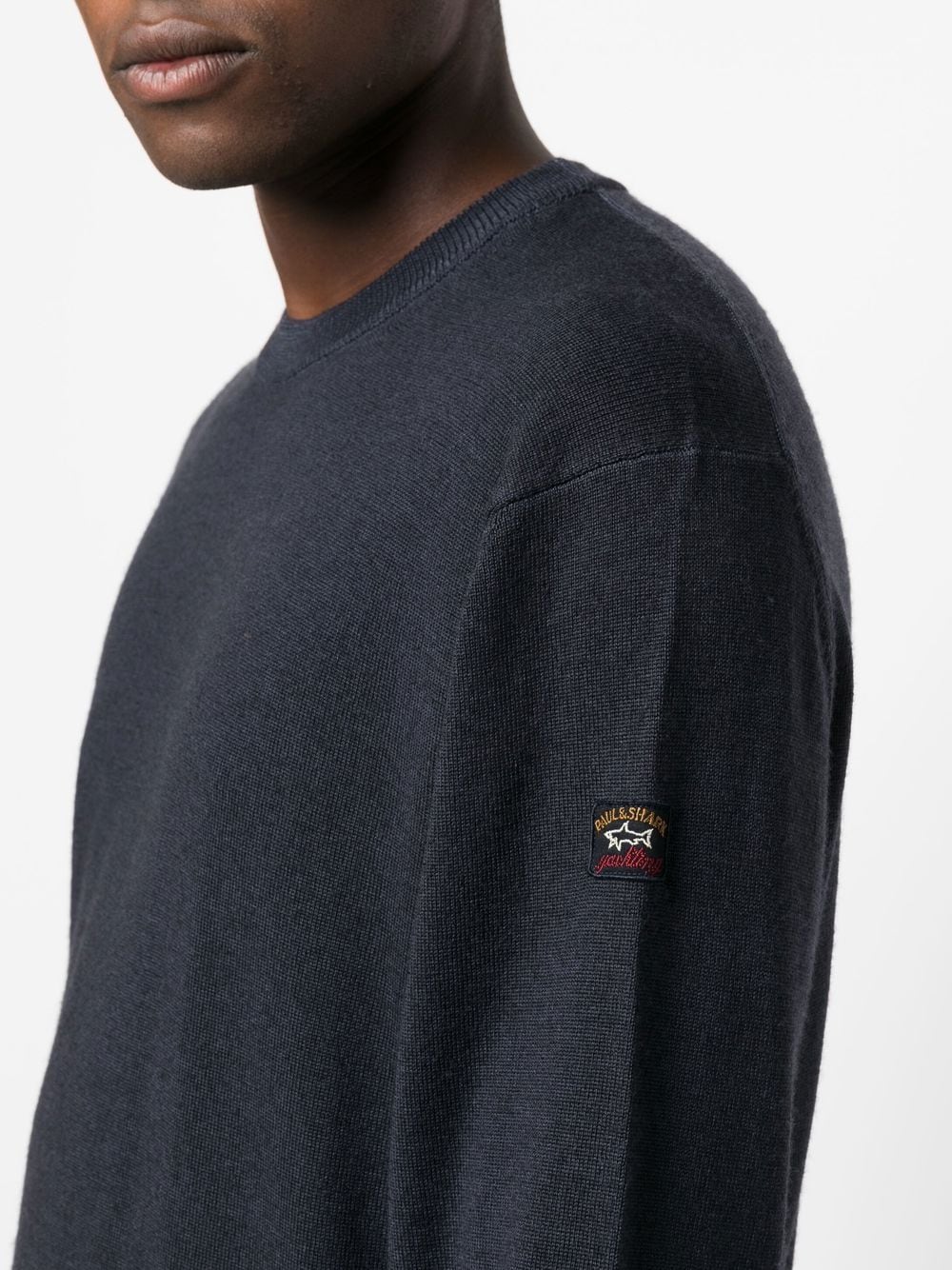 FINE RIBBED WOOL SWEATER 11311001050 (PAUL & SHARK / ニット・セーター・カーディガン ) | PAUL & SHARK (ポールアンドシャーク)(1)