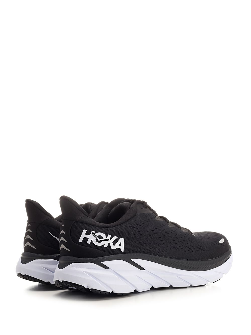 Black "Clifton 8" sneakers 1119393BWHT (HOKA ONE ONE / スニーカー ) | HOKA ONE ONE (ホカオネオネ)(2)