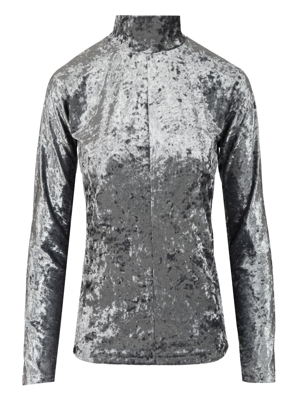 iridescent stretch velvet turtleneck t-shirt 14100F48A7050 (forte_forte / Tシャツ・カットソー ) | forte_forte (フォルテ フォルテ)