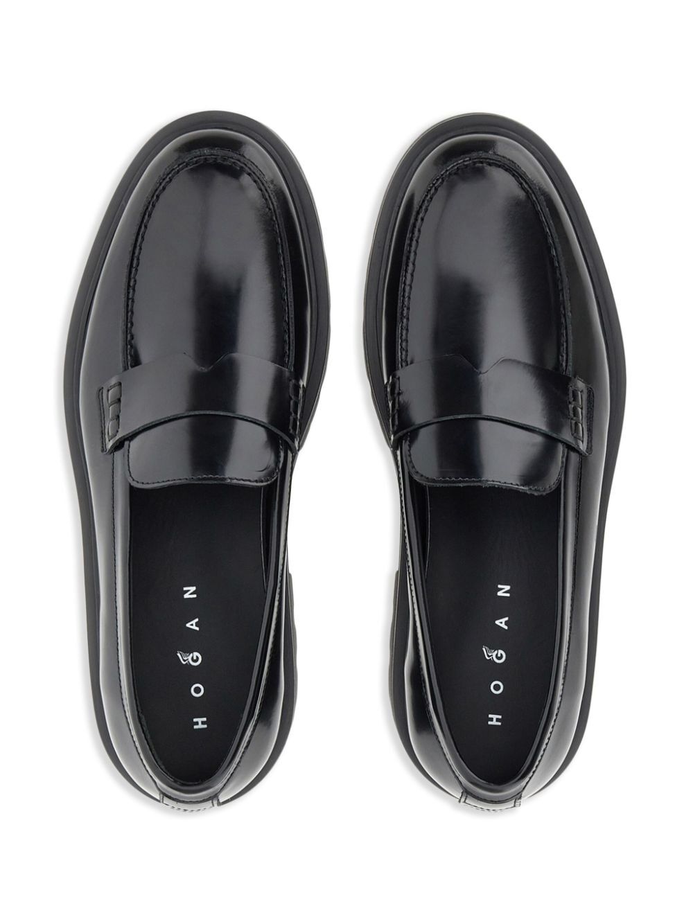 BRUSHED FINISH PENNY LOAFERS HXM6730FM90SXGB999 (HOGAN / ローファー ) | HOGAN (ホーガン)(1)