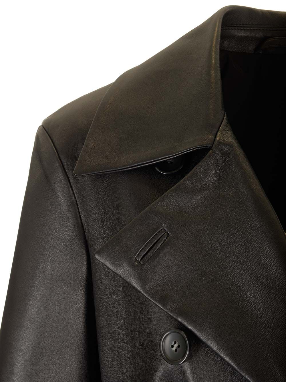 Trench coat in soft nappa 2422476011600011002 (Sportmax / レザー&ファージャケット・コート ) | Sportmax (スポーツマックス)(4)