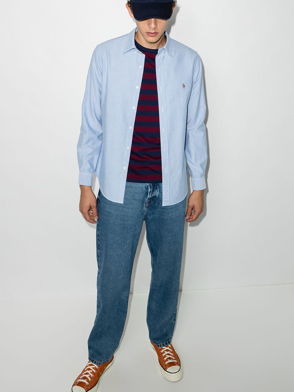 SLIM FIT OXFORD SHIRT 710549084007 (Polo Ralph Lauren / シャツ・ブラウス ) | Polo Ralph Lauren (ポロ ラルフ ローレン)(3)